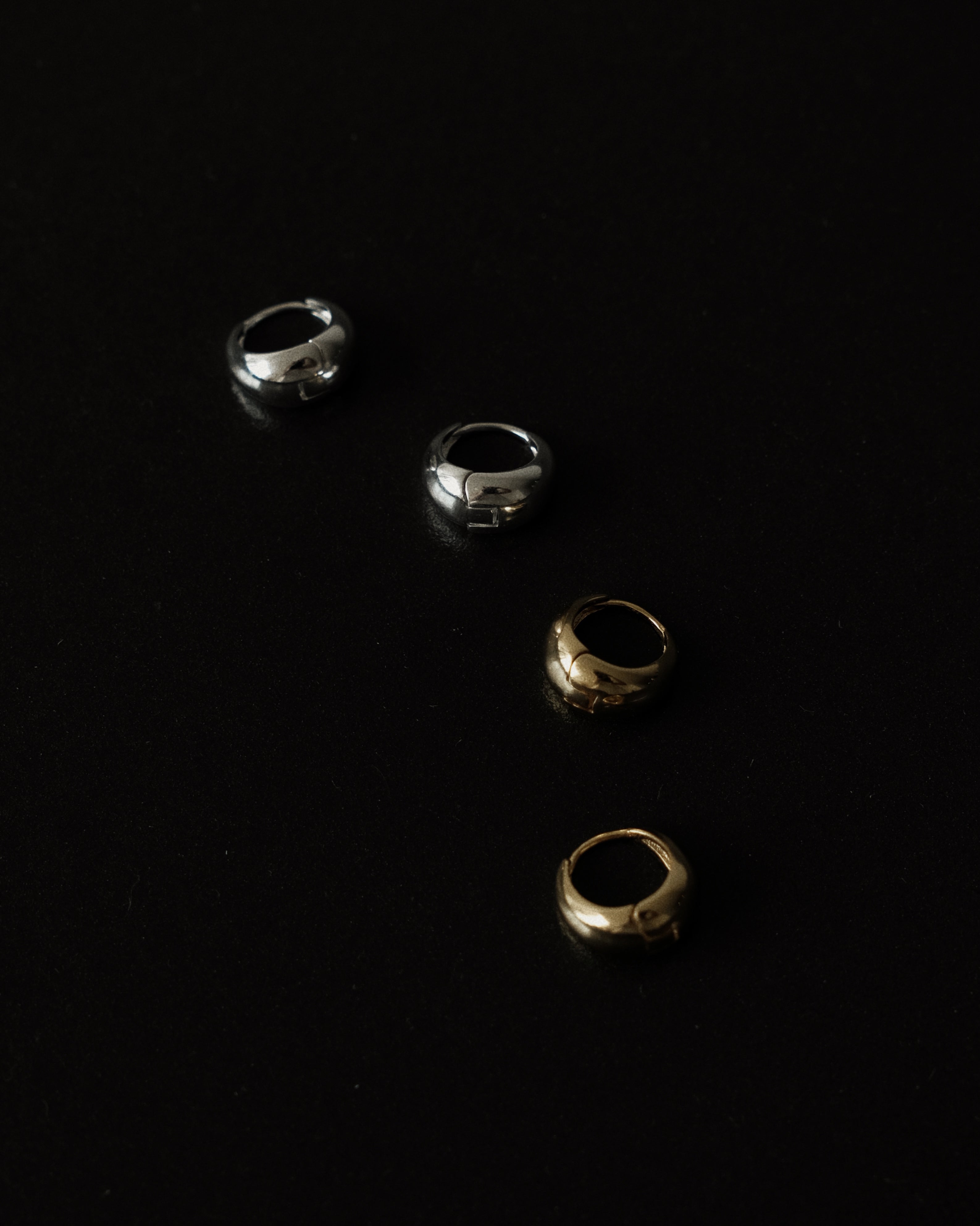 Lacie Mini Dome Hoop Earrings