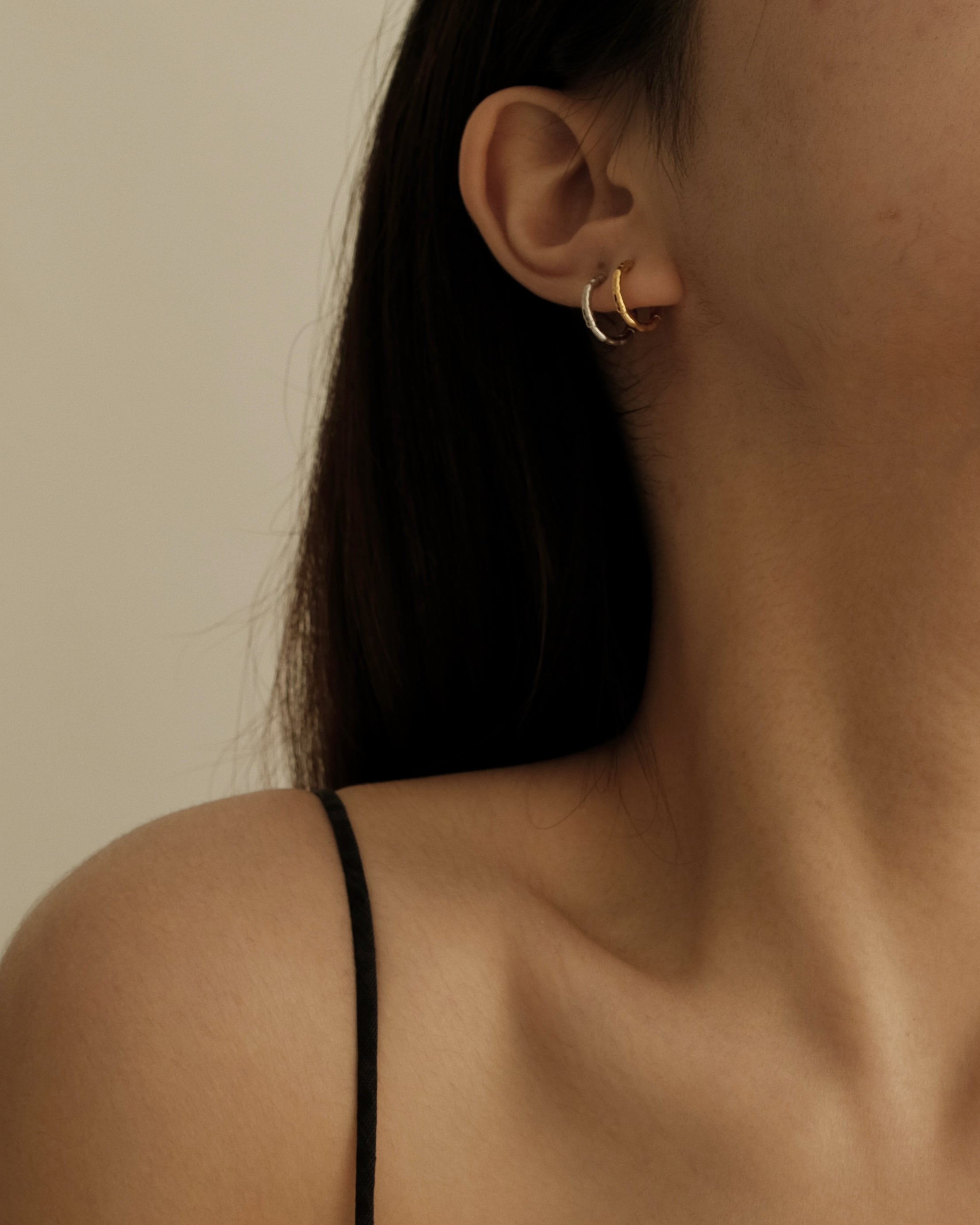 Deor Bamboo Hoop Earrings