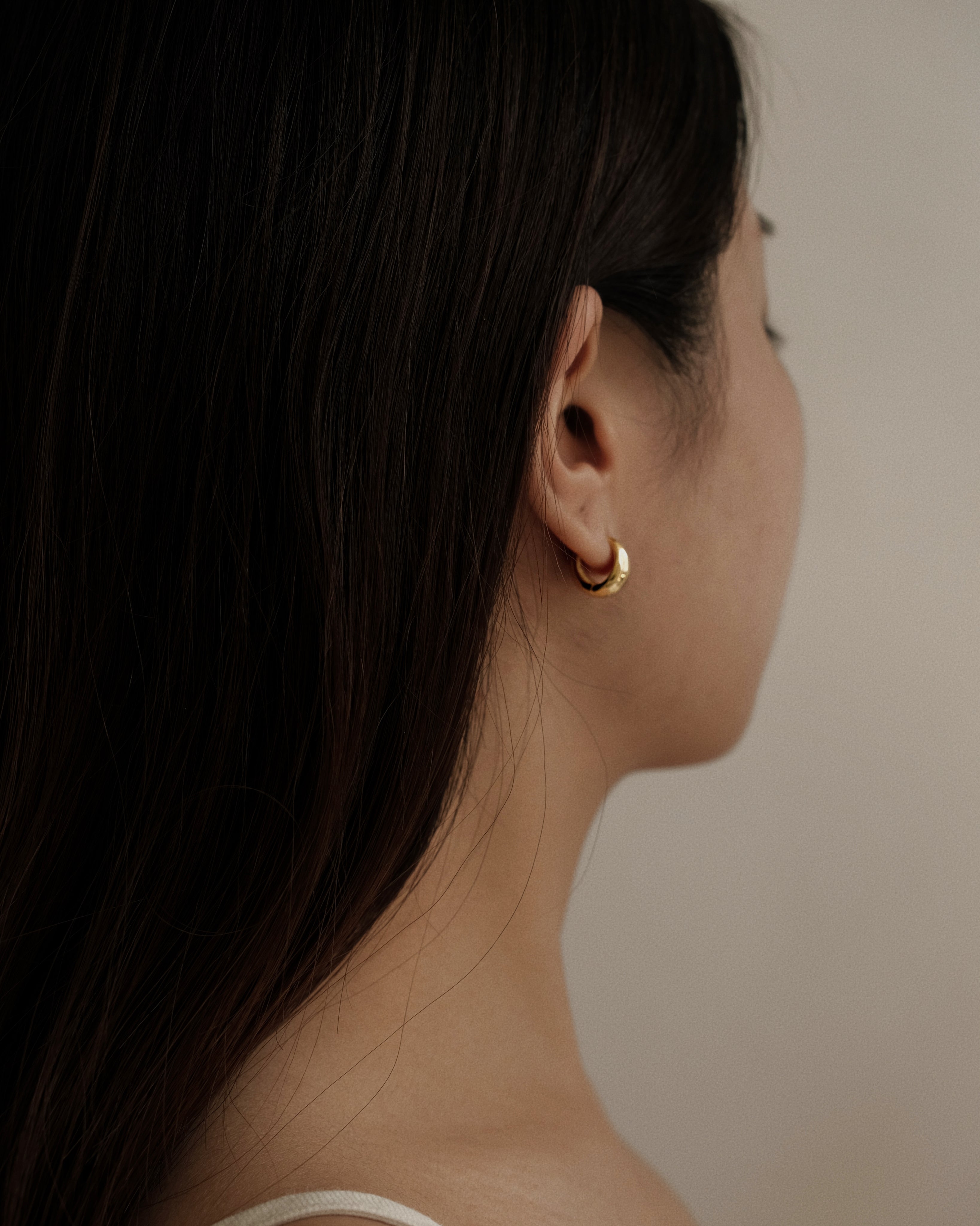 Lacie Mini Dome Hoop Earrings