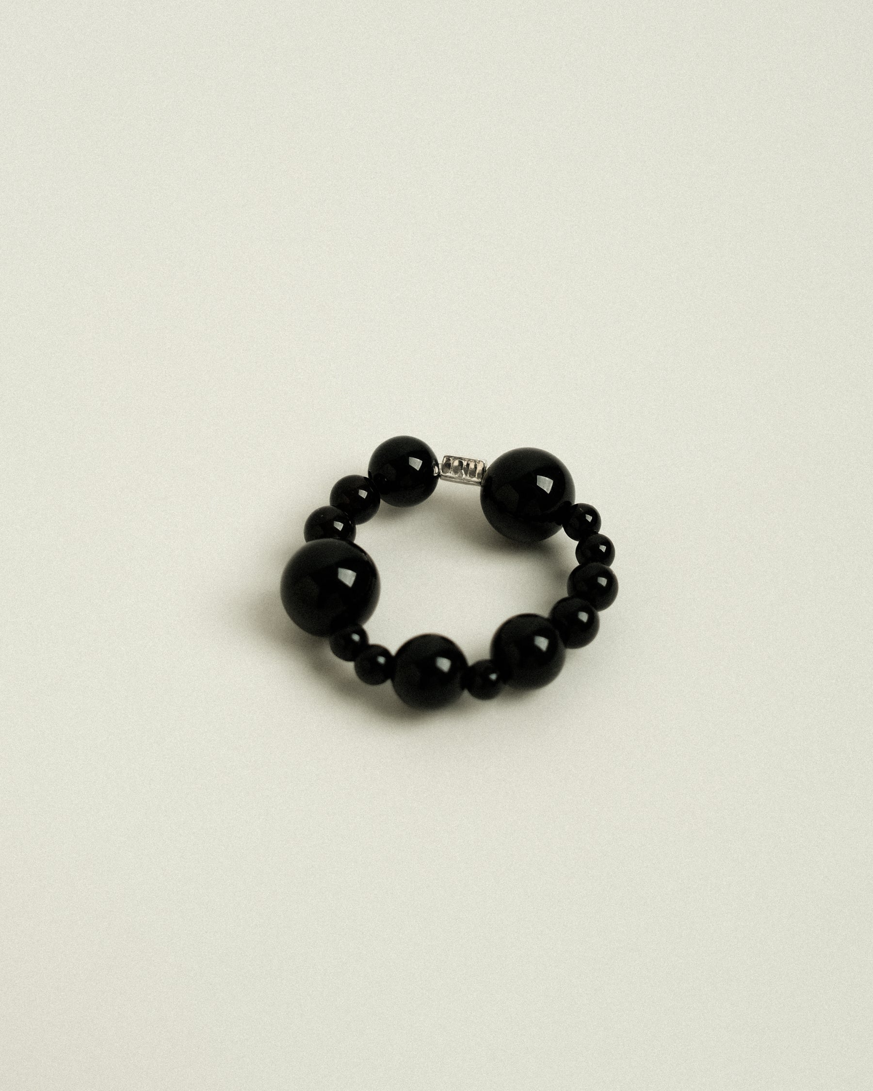 The Entertainer Ring in Black