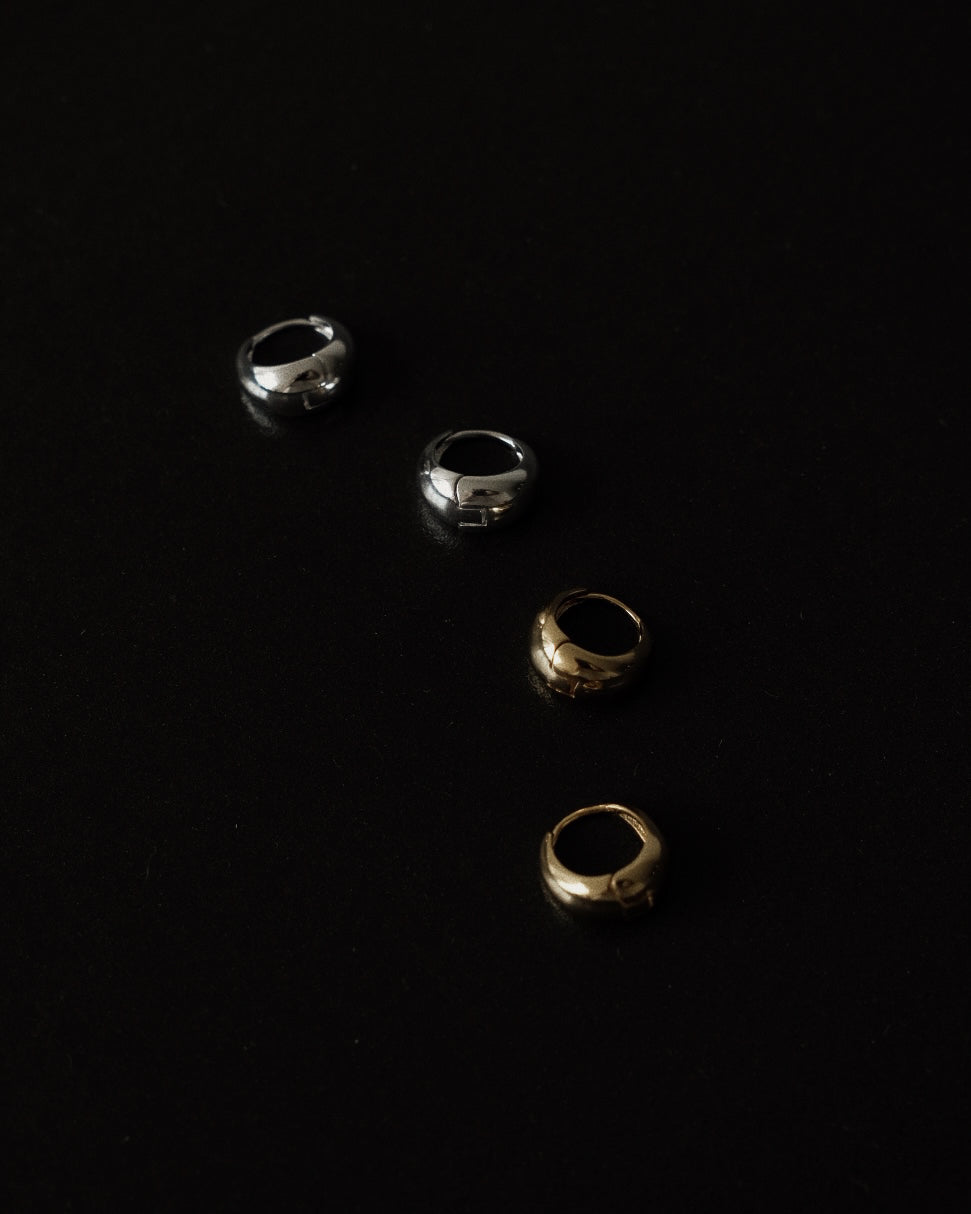Lacie Mini Dome Hoop Earrings