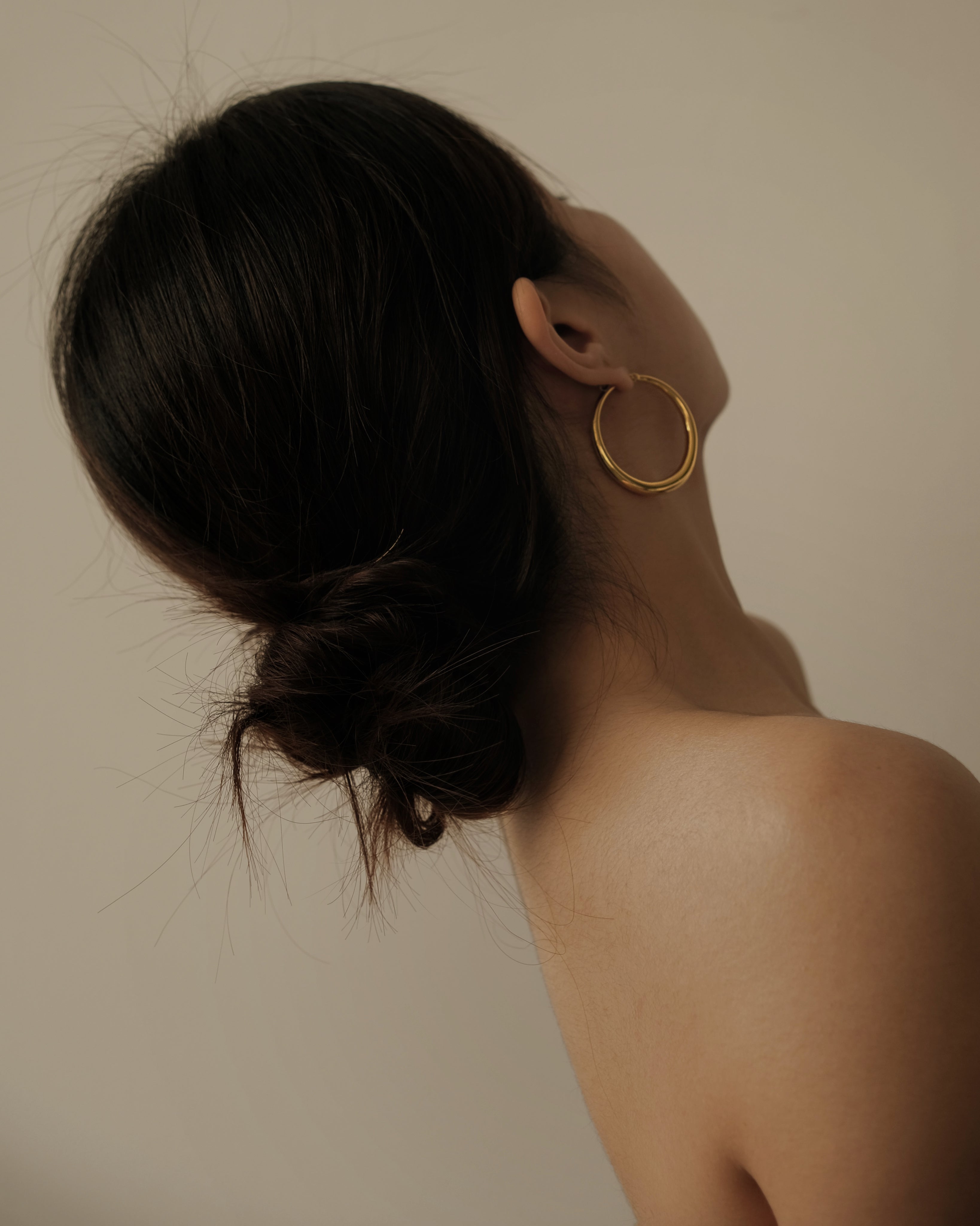 Bea Large Bold Hoop Earrings
