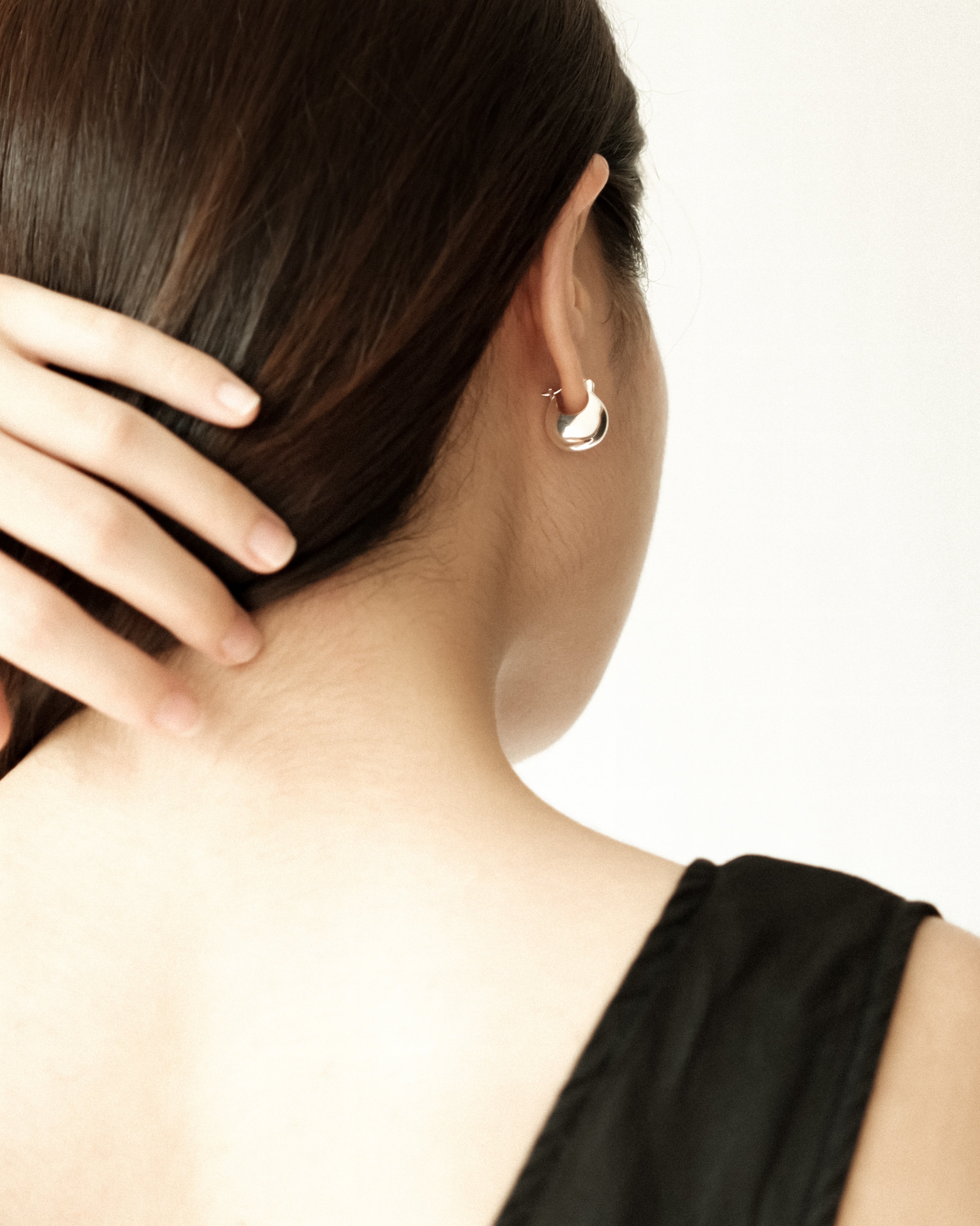 Maia Campanula Ball Hoop Earrings