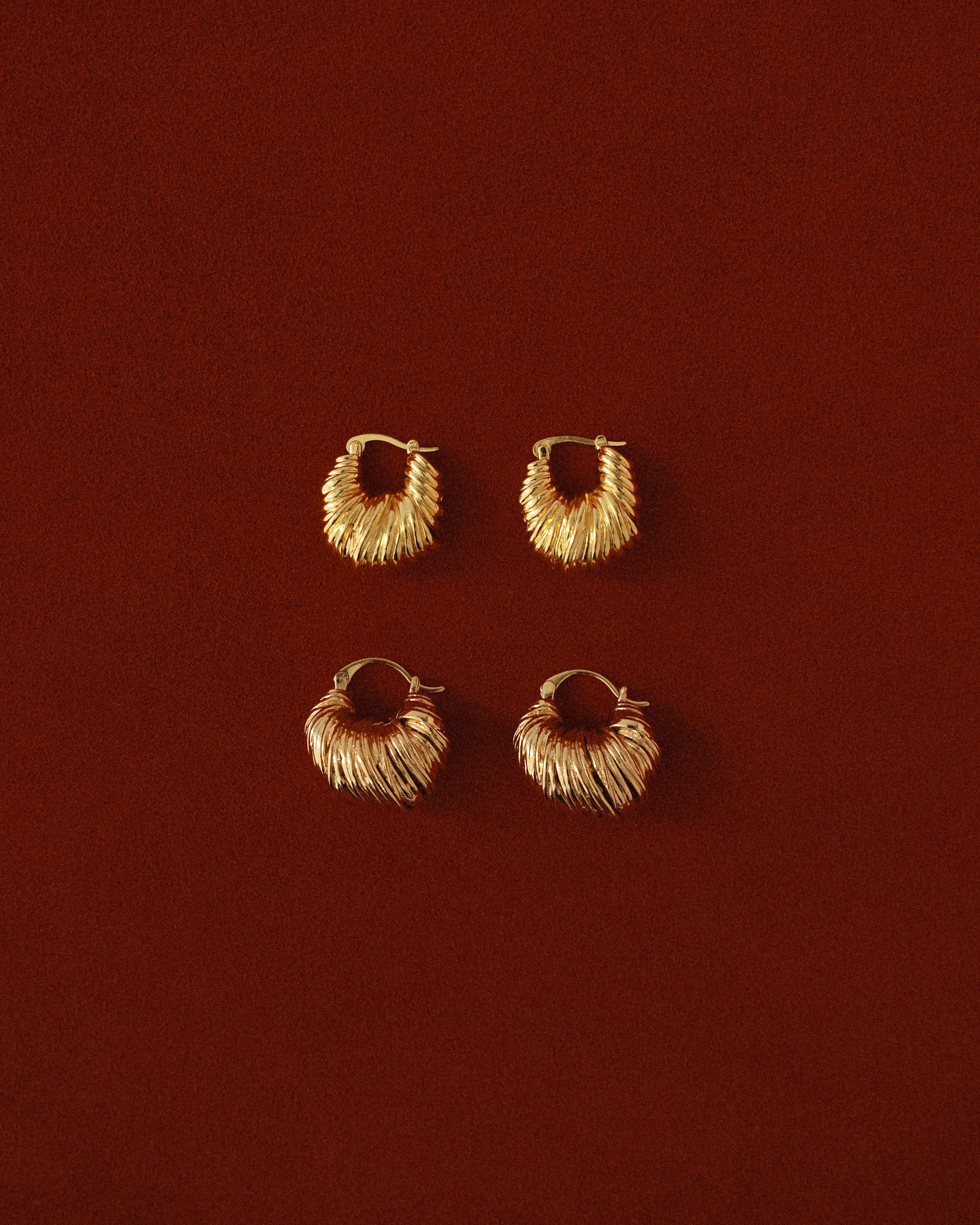 Bold Loïs Woven Donut Hoop Earrings