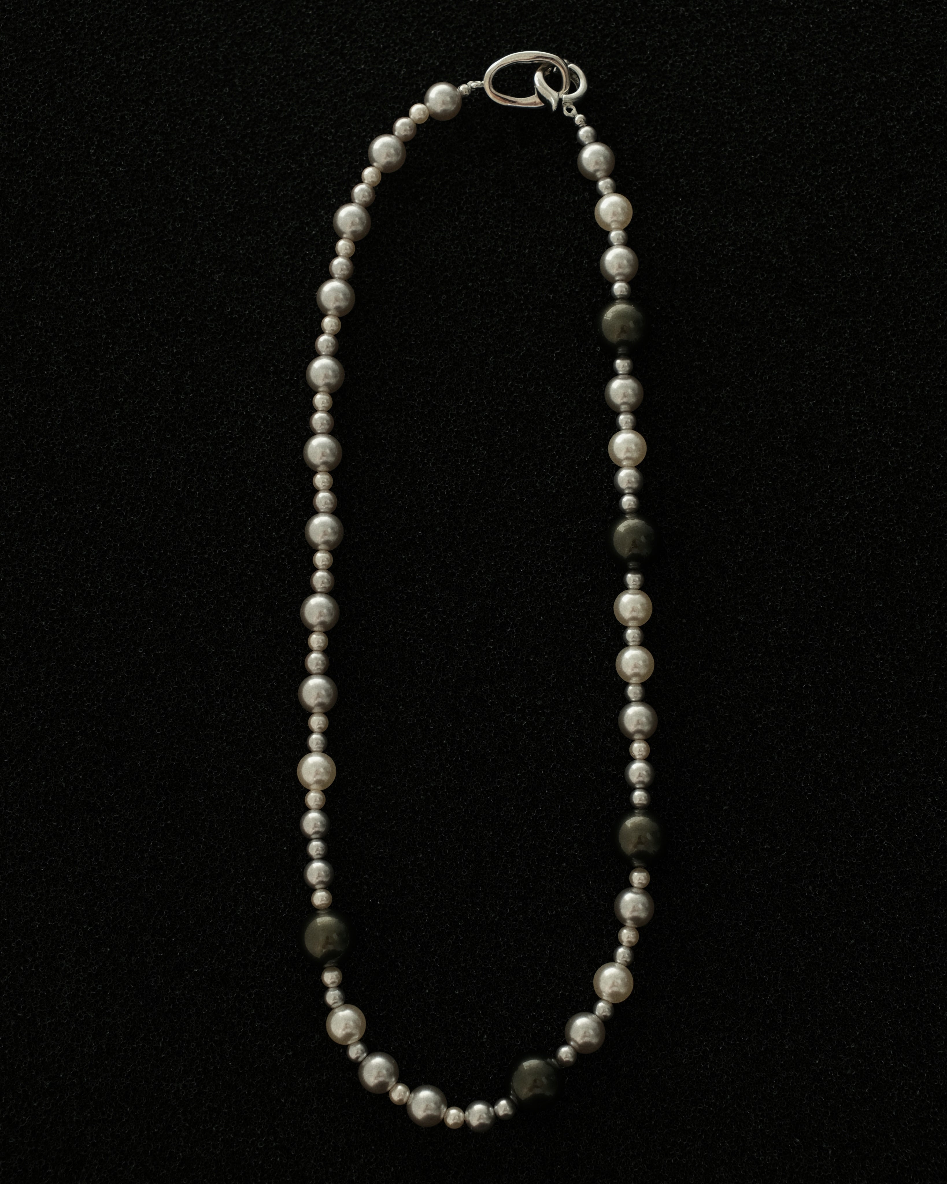 Magalie Crystal Pearl Necklace