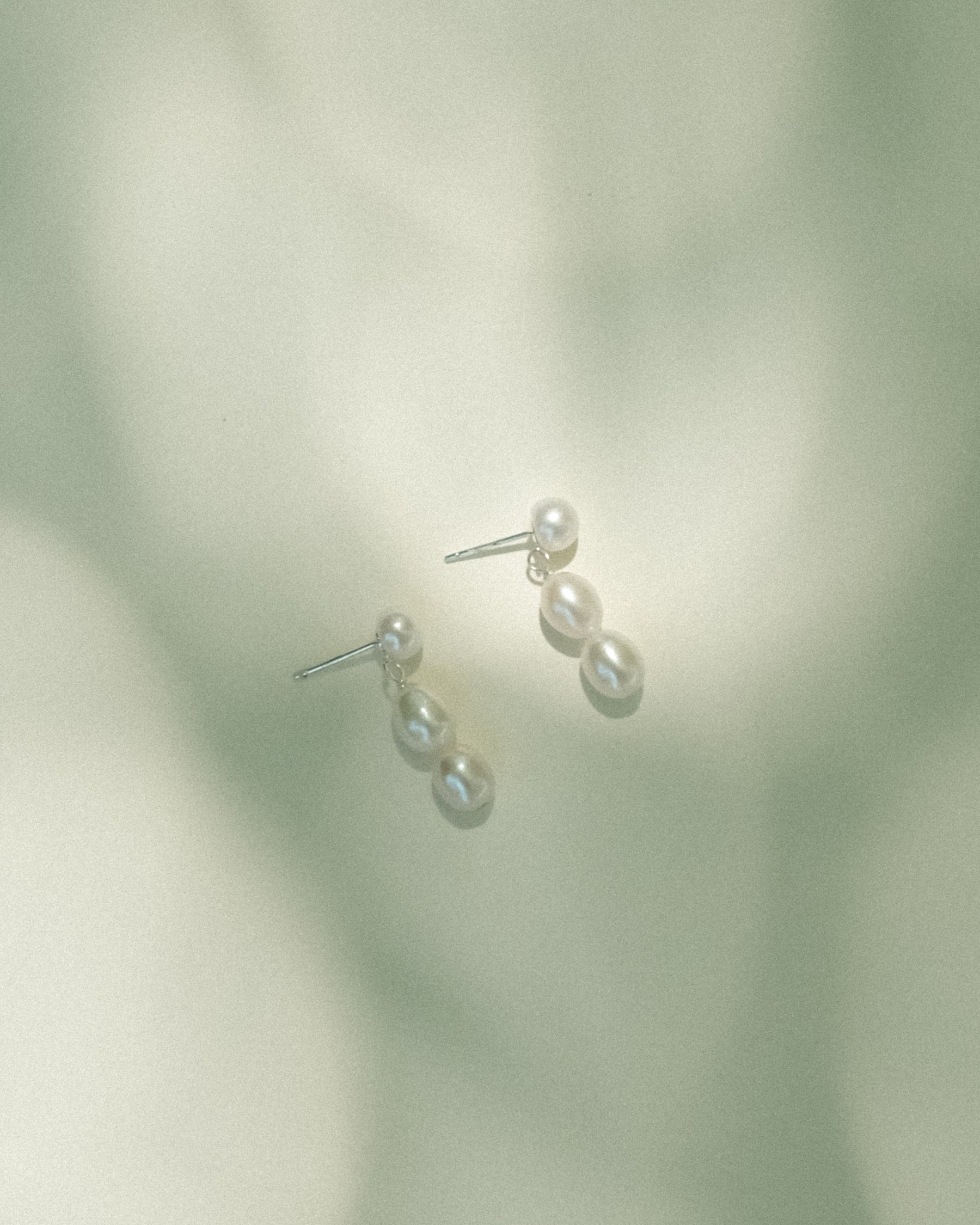 Liora Fresh Water Pearl Dangle Stud Earrings