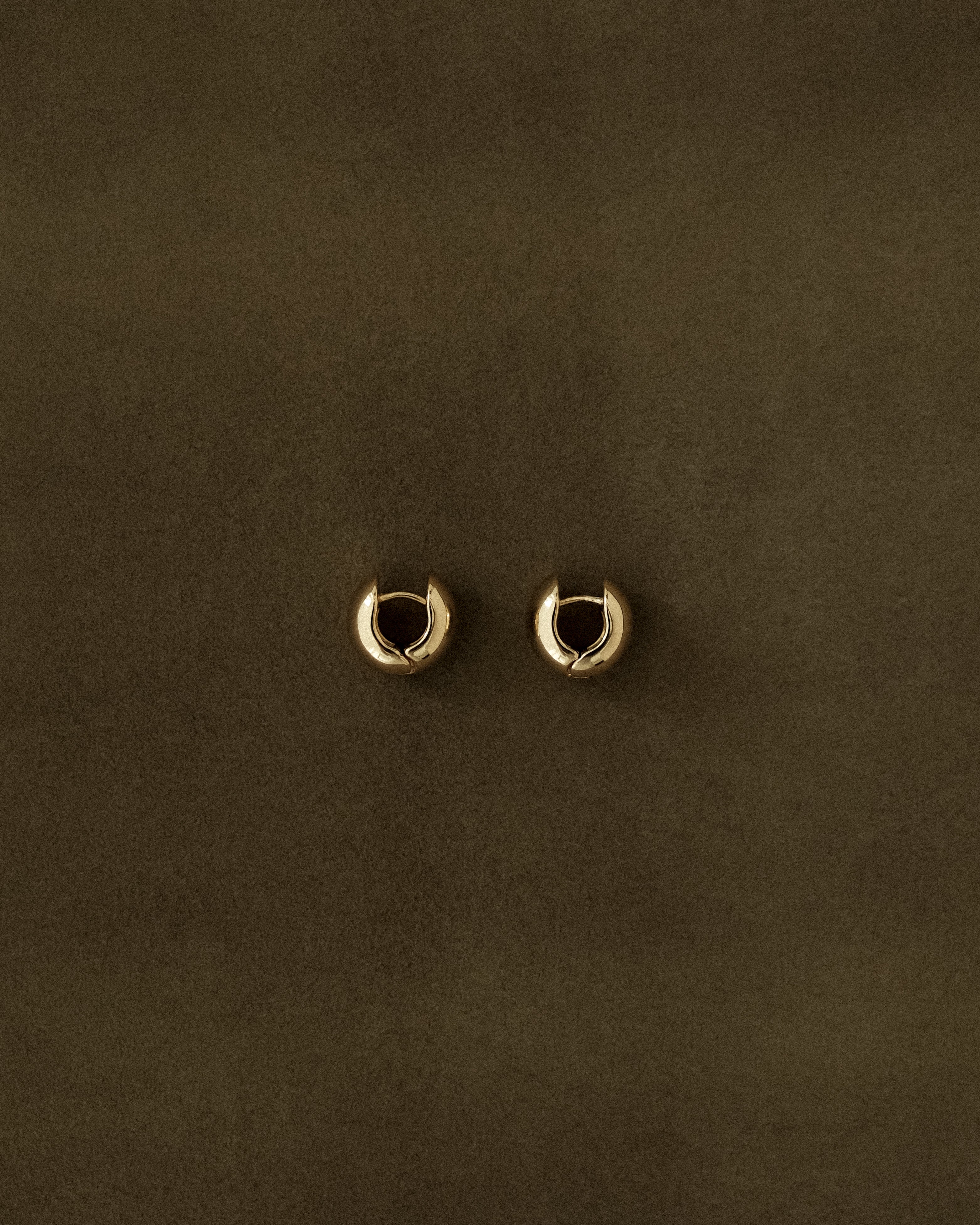 Petite Emora Cigar Hoop Earrings