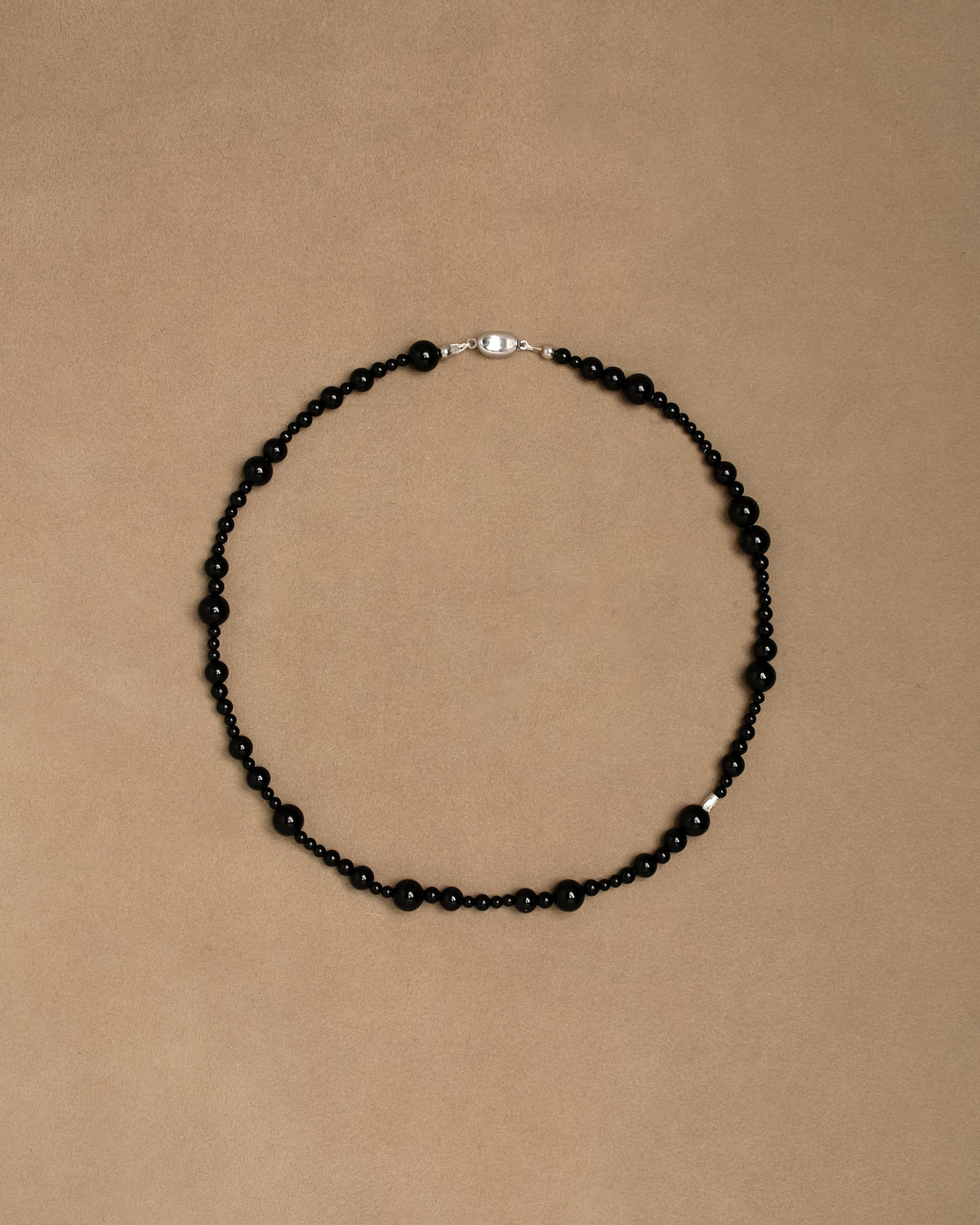 The Entertainer Necklace In Black
