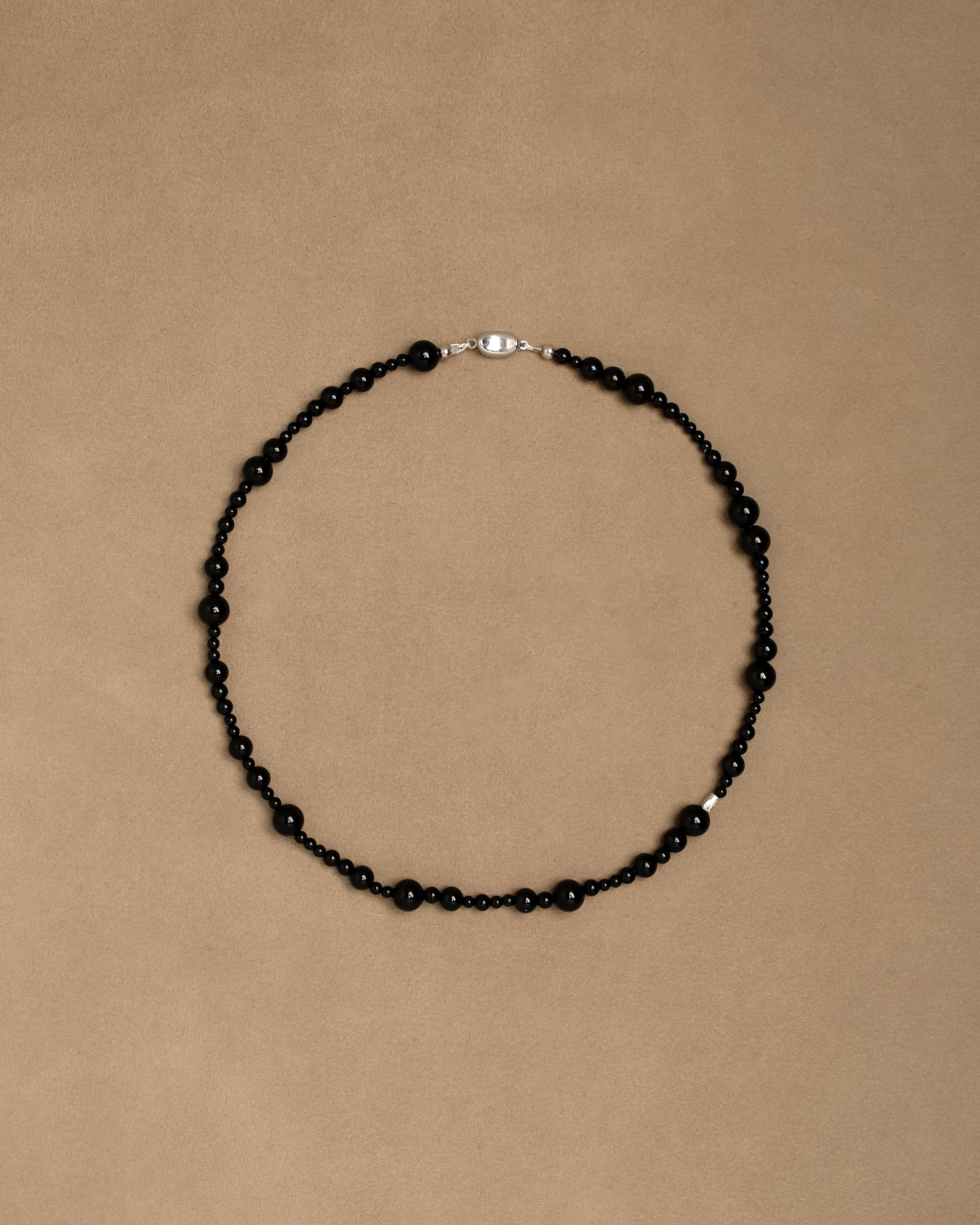 The Entertainer Necklace In Black