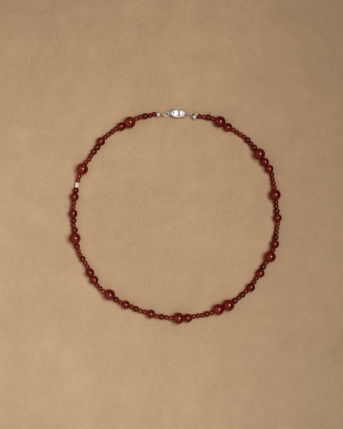 The Entertainer Necklace In Red