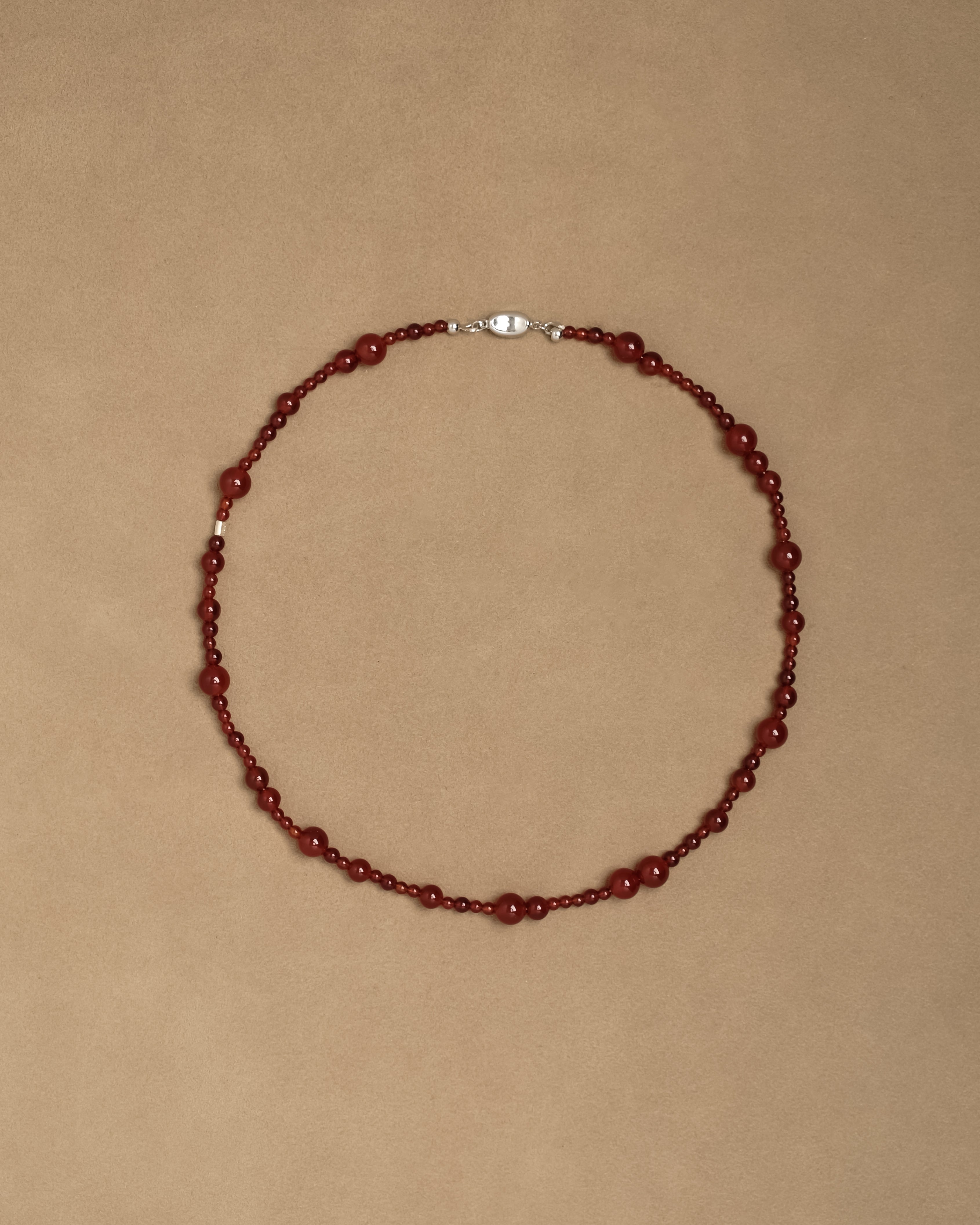 The Entertainer Necklace In Red