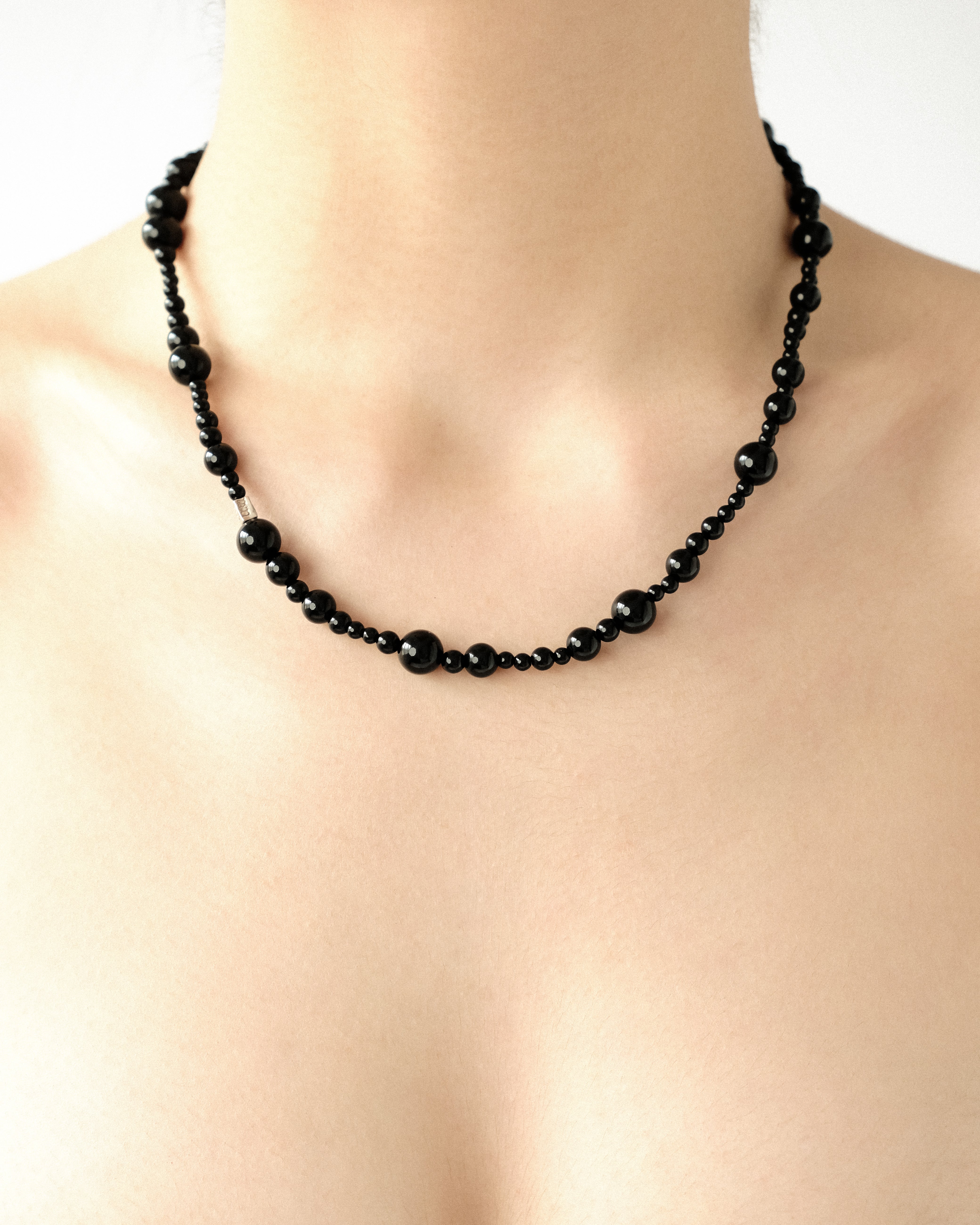 The Entertainer Necklace In Black