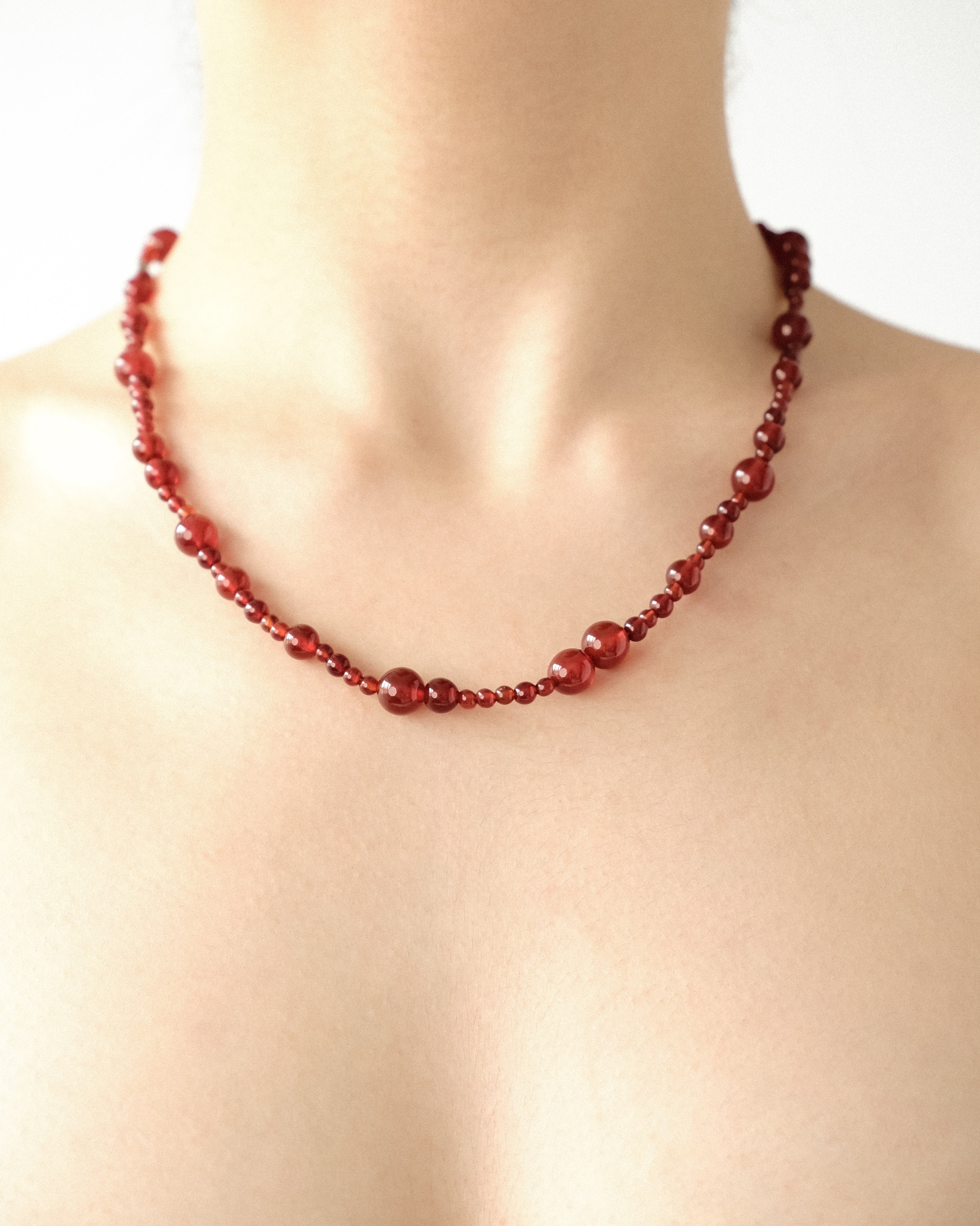 The Entertainer Necklace In Red