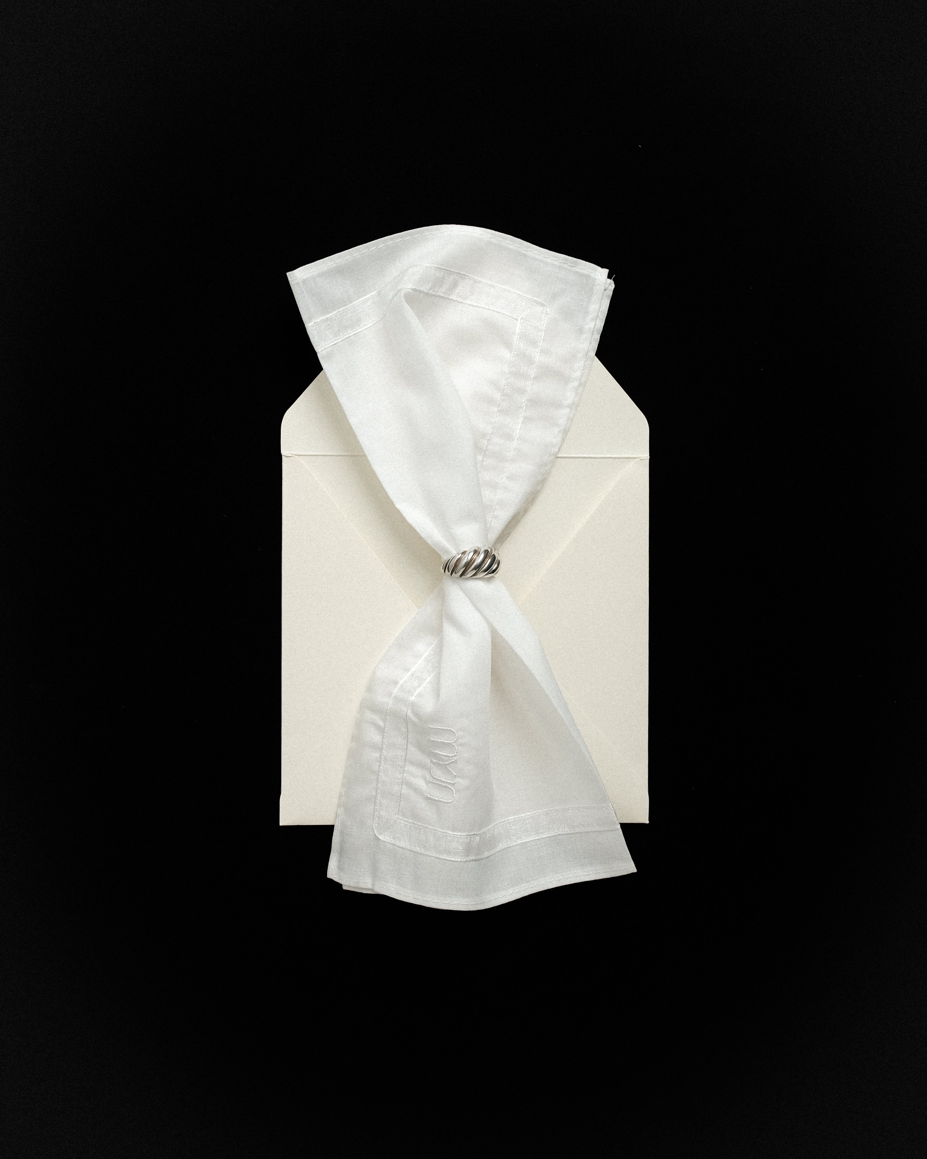 The Whisper Vintage Handkerchief