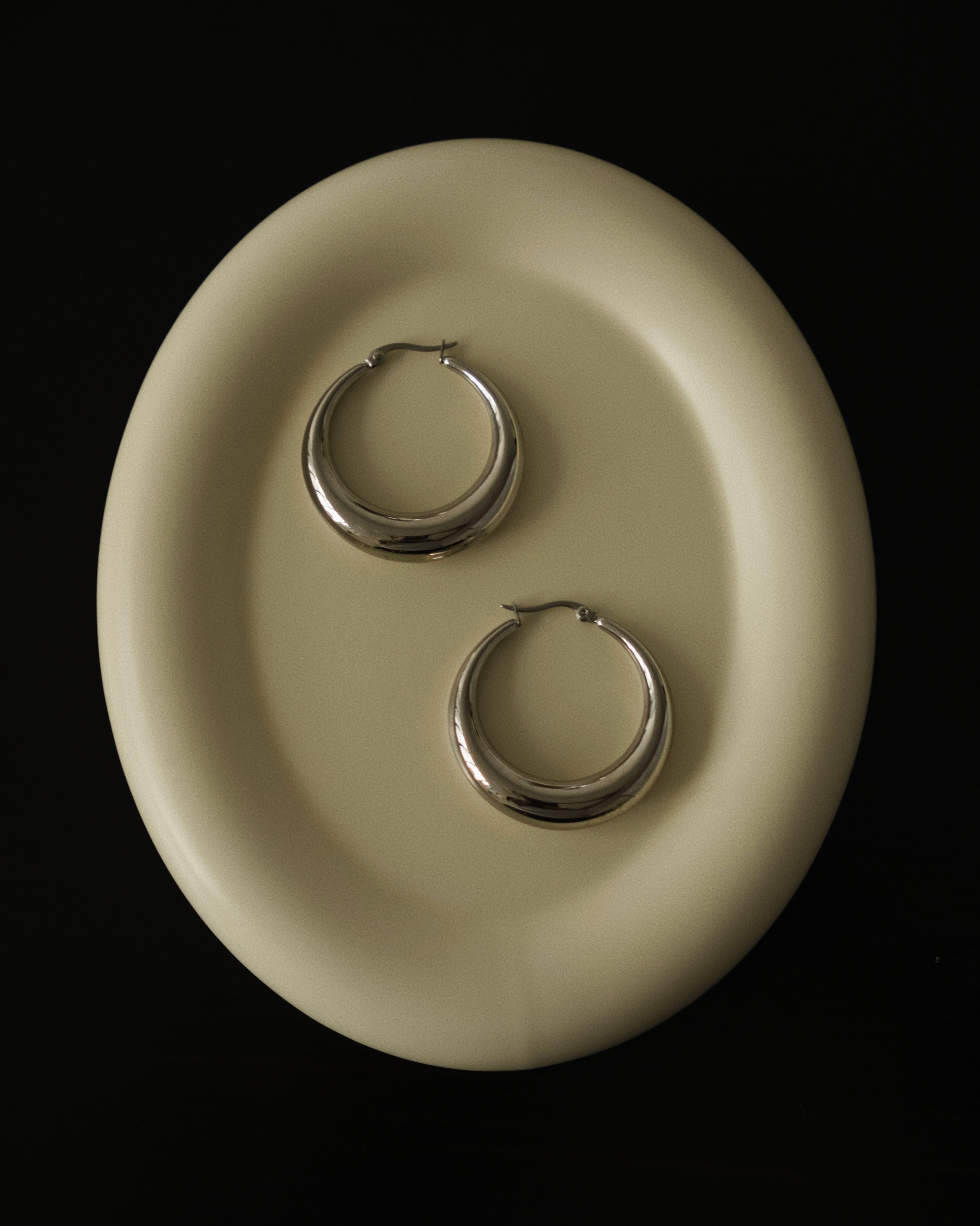 Galia Large Bold Hoop Earrings