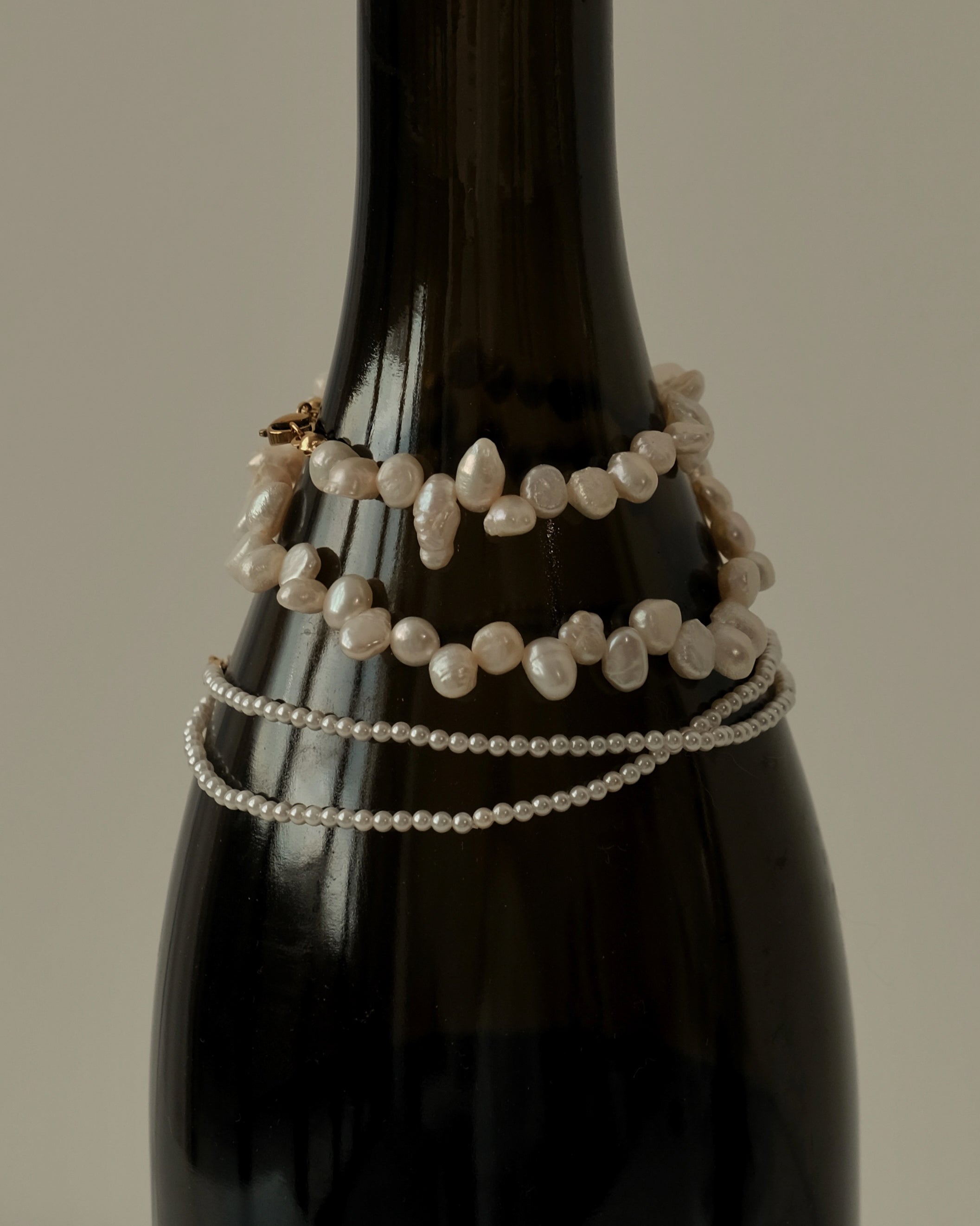 Zoe White Baroque Pearl Bracelet