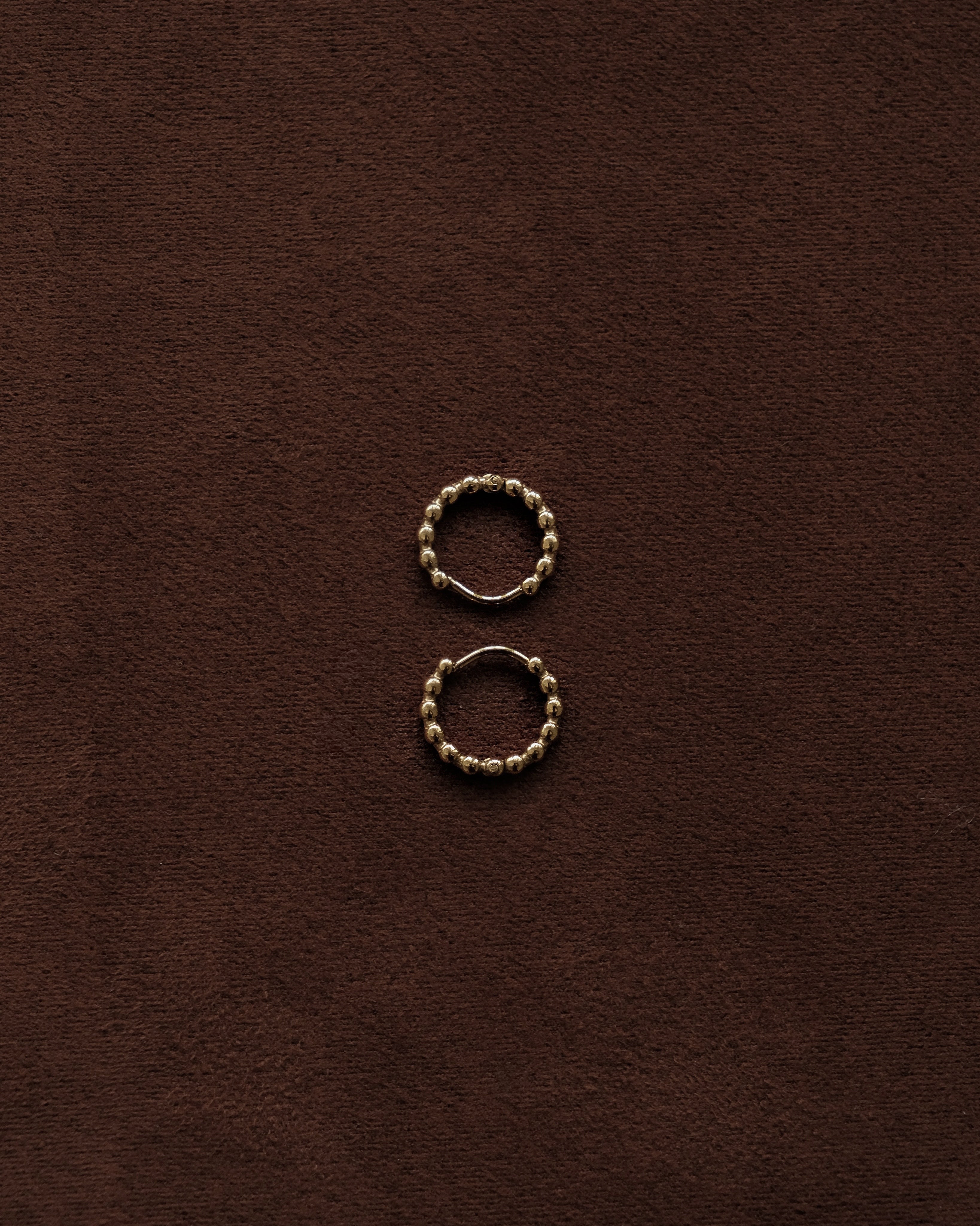 Ottilie Beaded Hoop Earrings