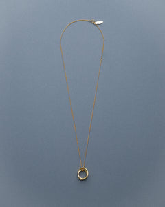 Josette Line Sculpture Pendant Necklace