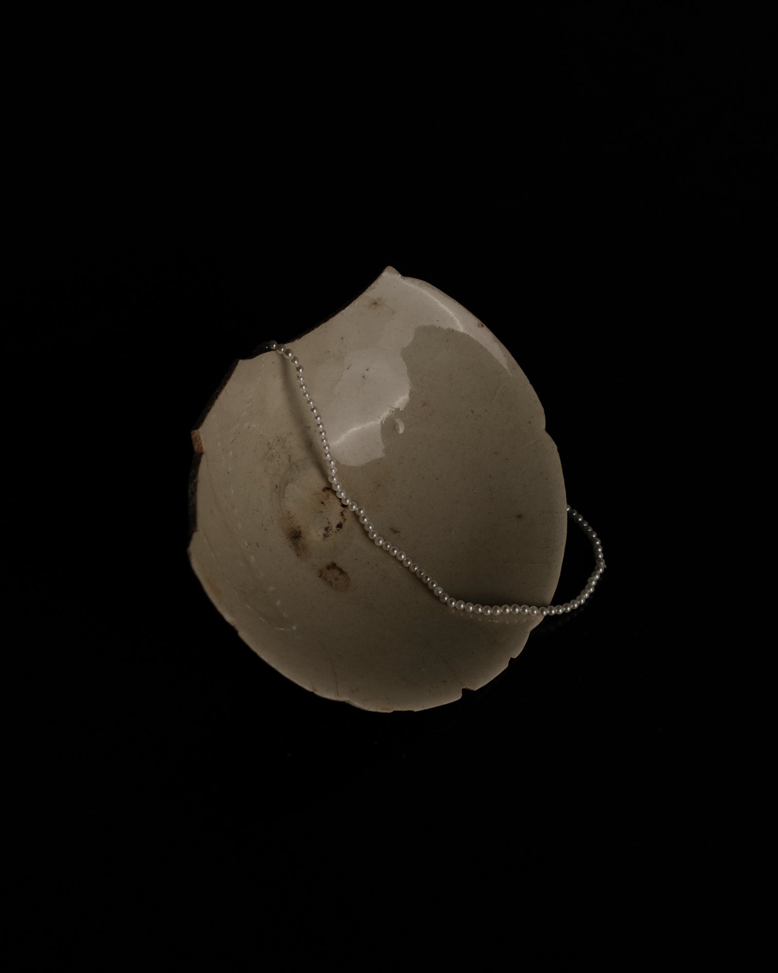Mini Ayaka Crystal Pearl Necklace