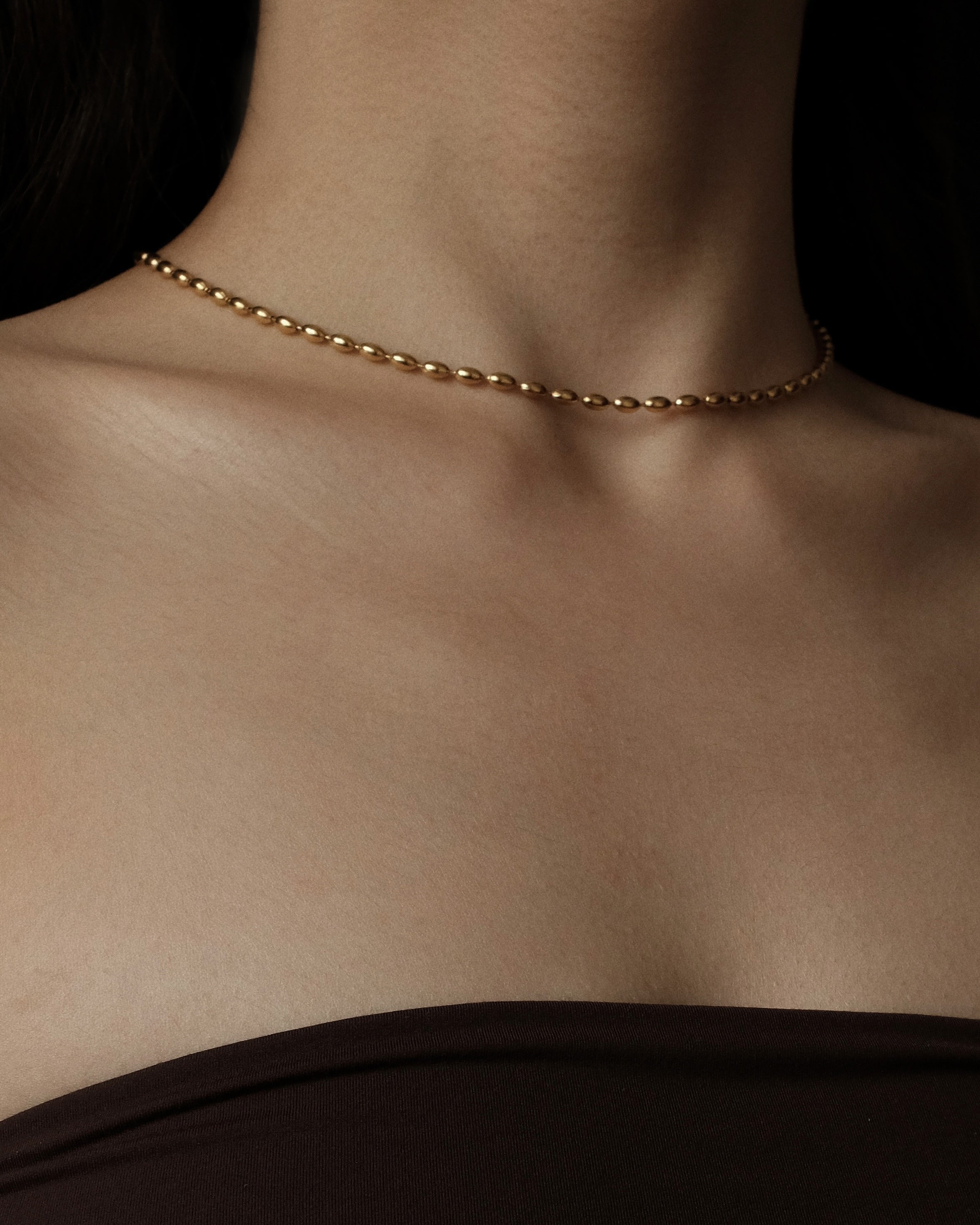Lottie Beaded Choker Necklace