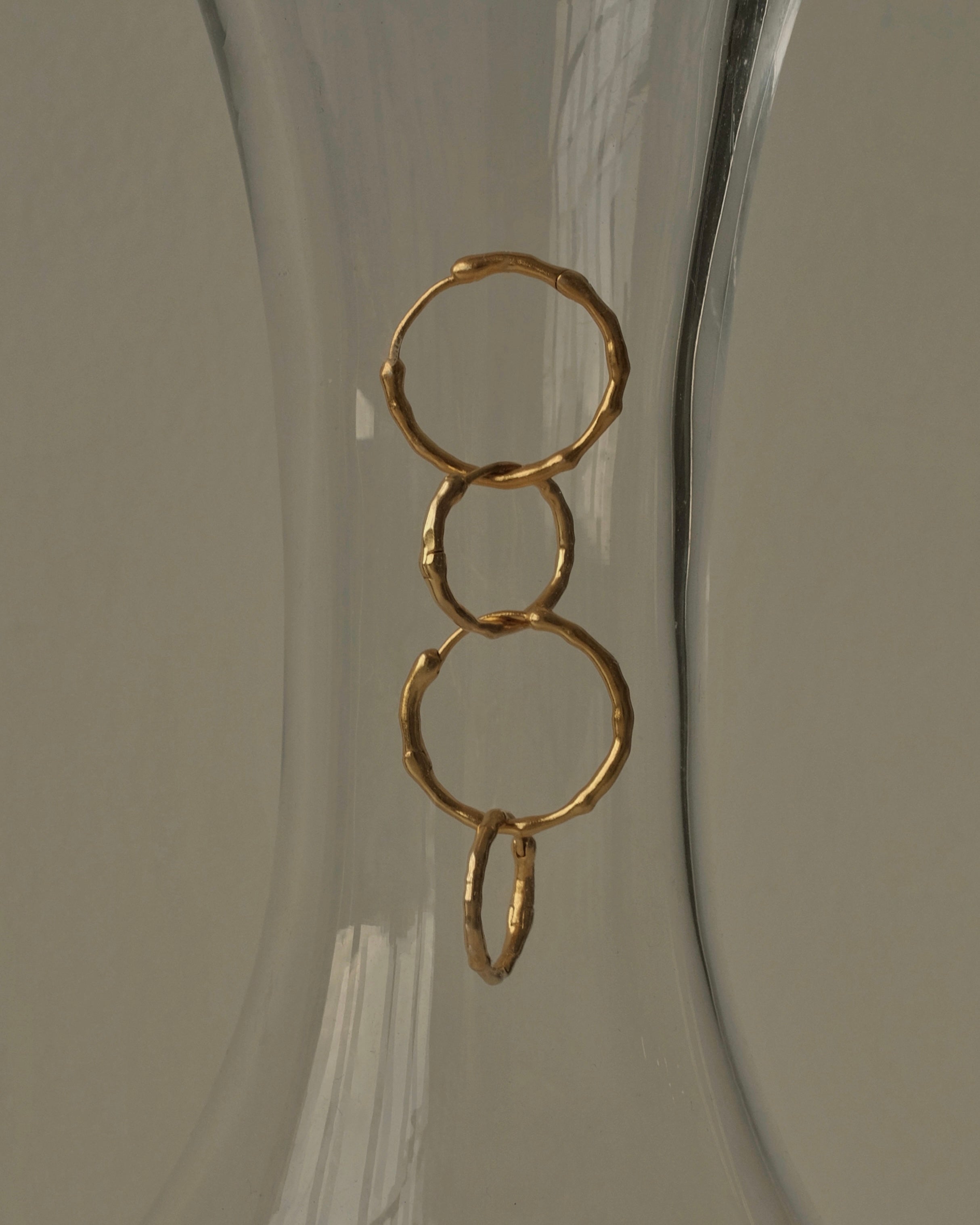 Deor Bamboo Hoop Earrings