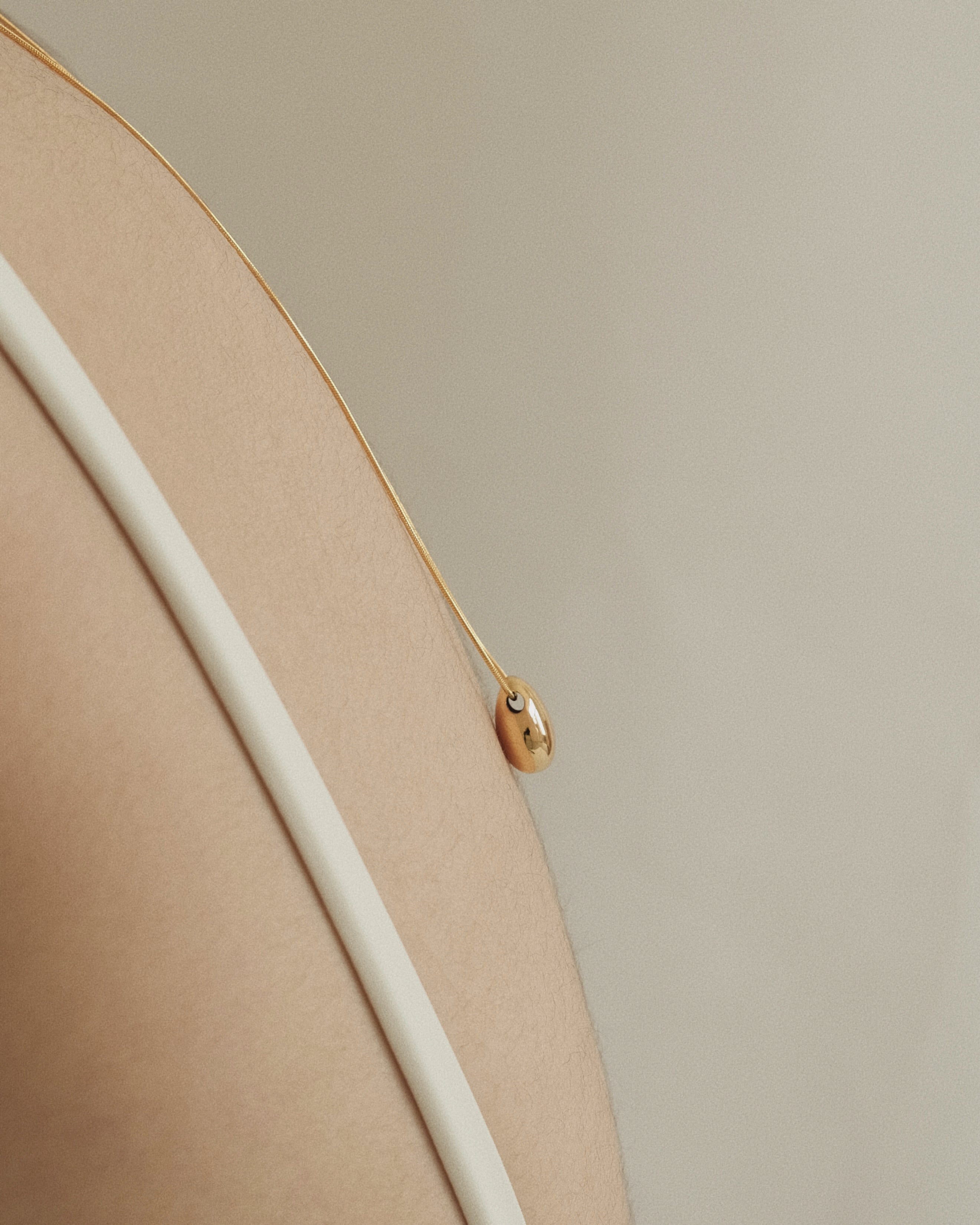 Rae Dome Egg Necklace