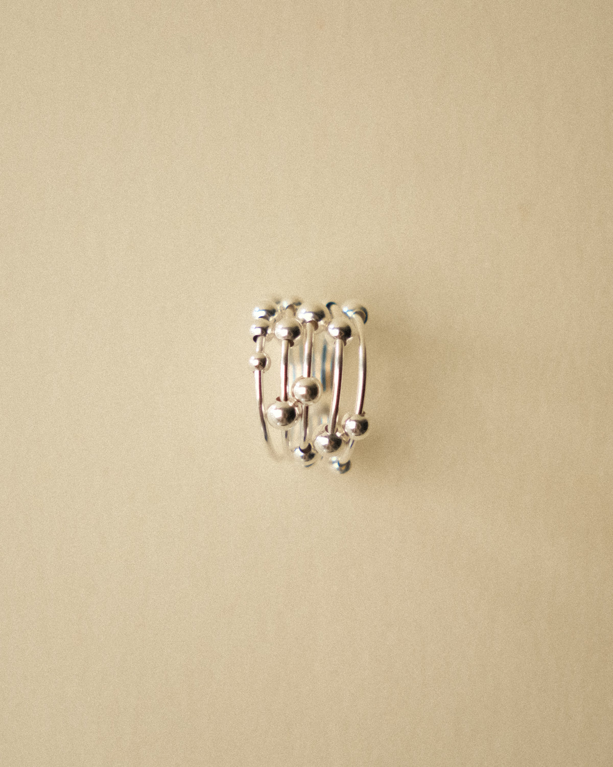 Bold Odalis Quintet Flowing Ball Ring