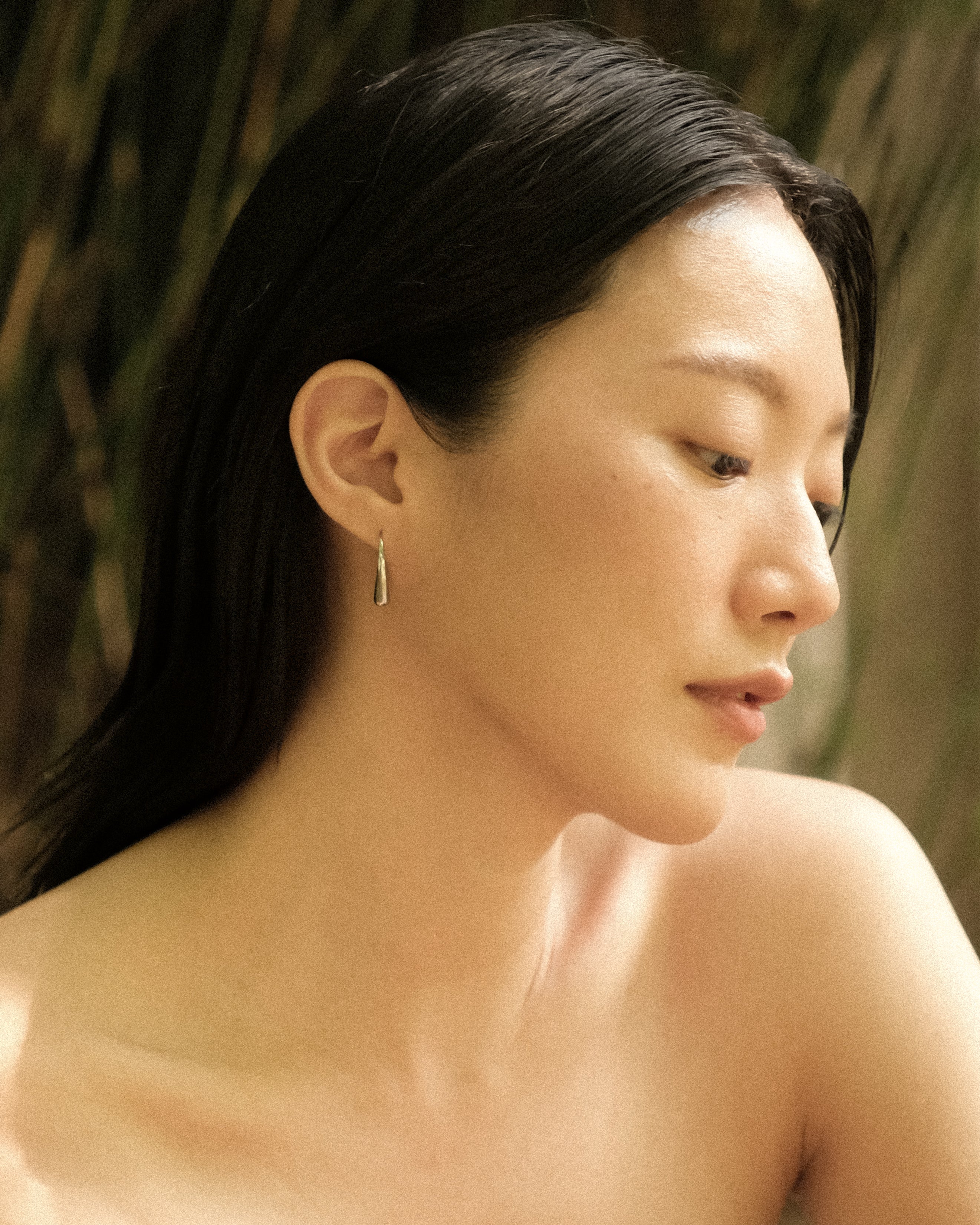 Coraia Mini Dangle Droplet Earrings