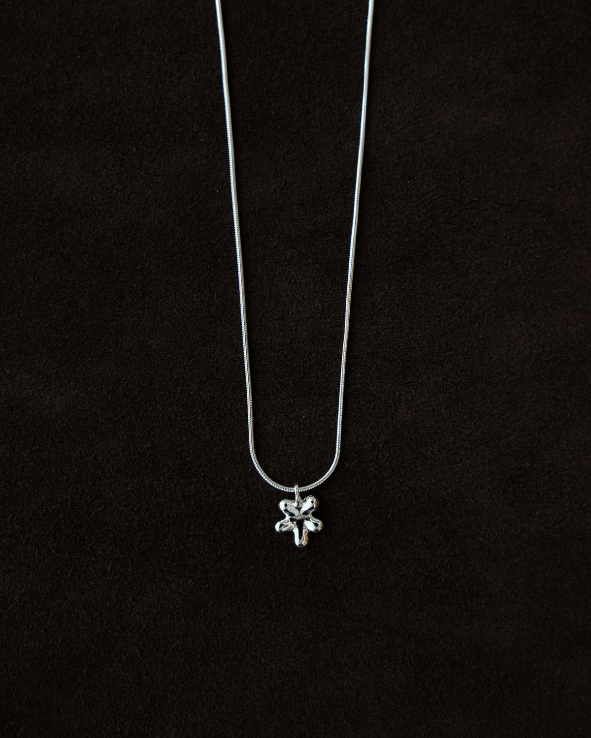 Gioia Non-edible Flower Pendant Necklace