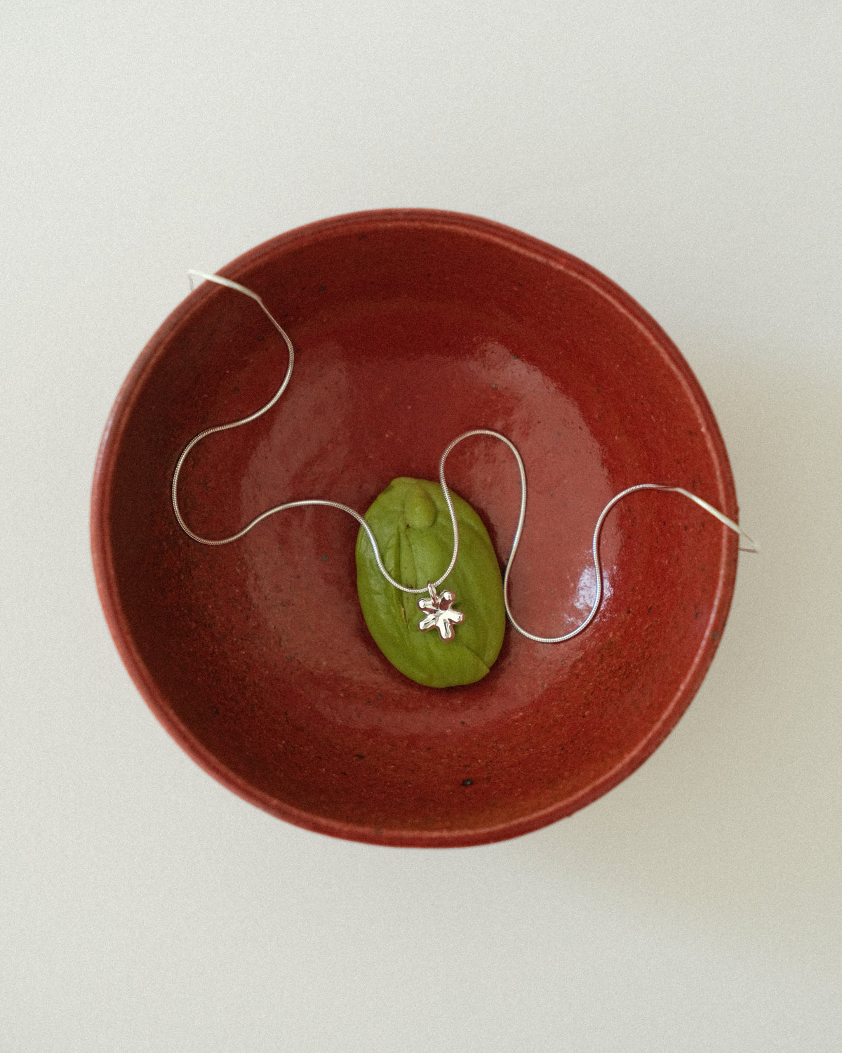 Gioia Non-edible Flower Pendant Necklace