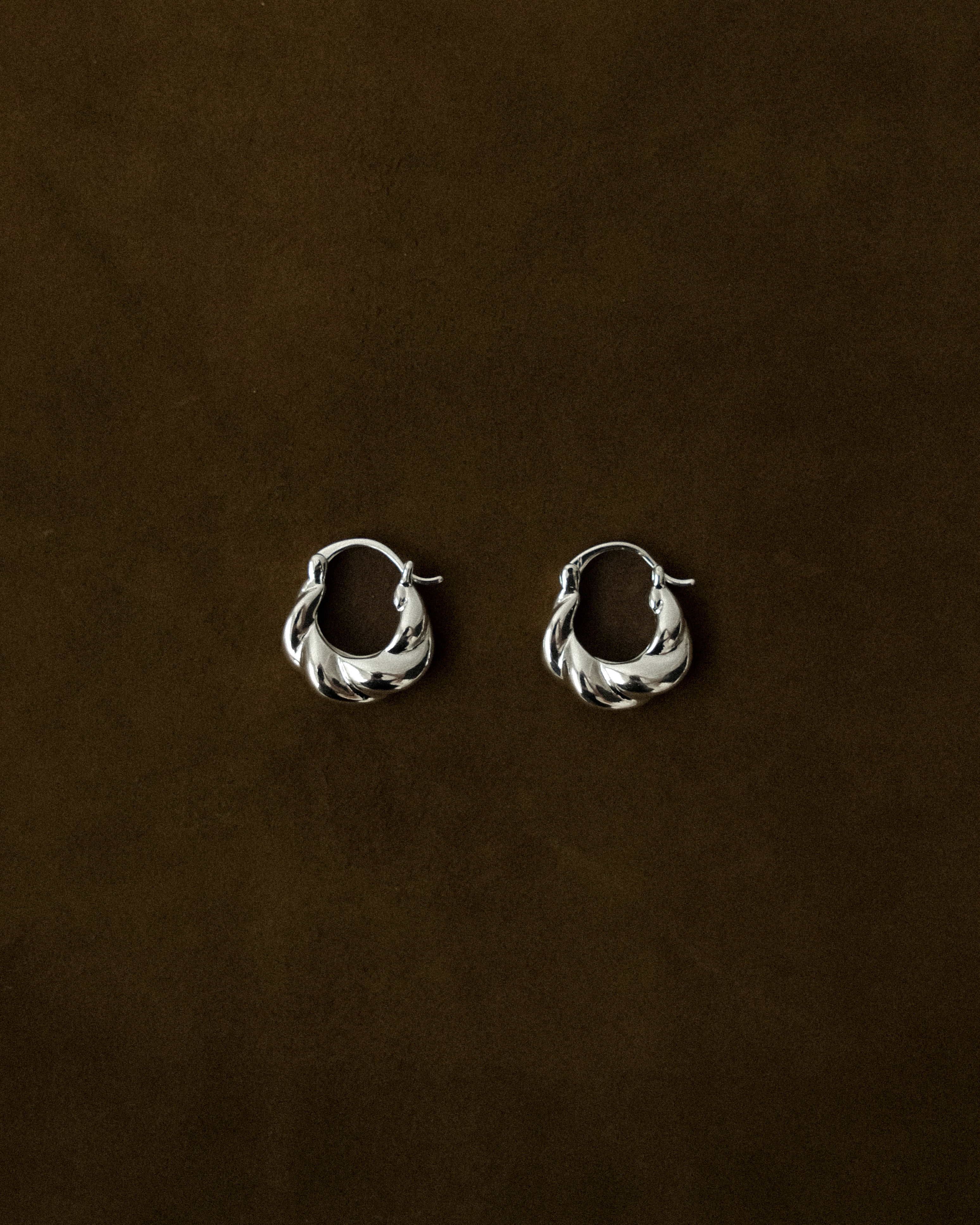 Arja Spiral Hoop Earrings