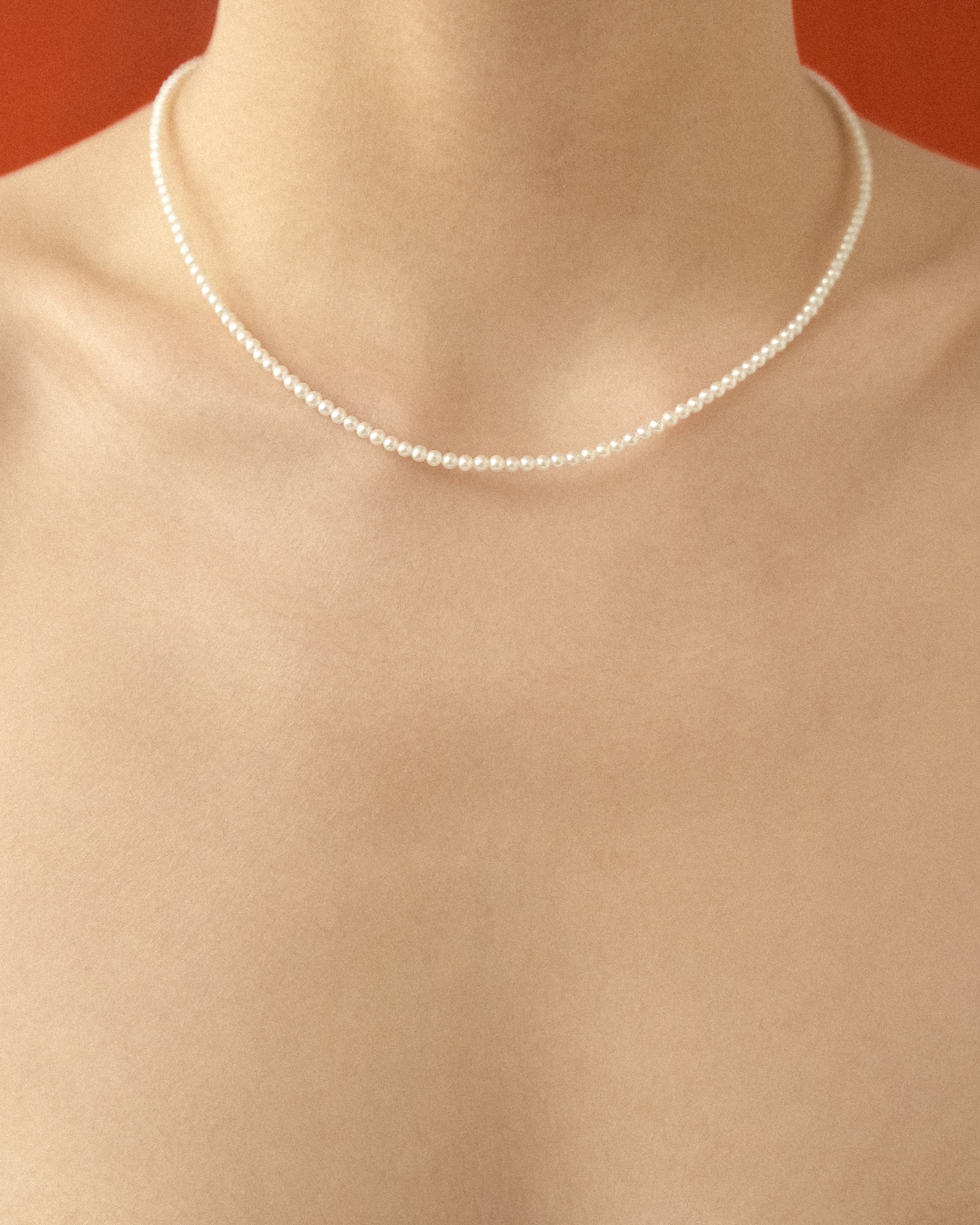 Leto Tiny Fresh Water Pearl Necklace