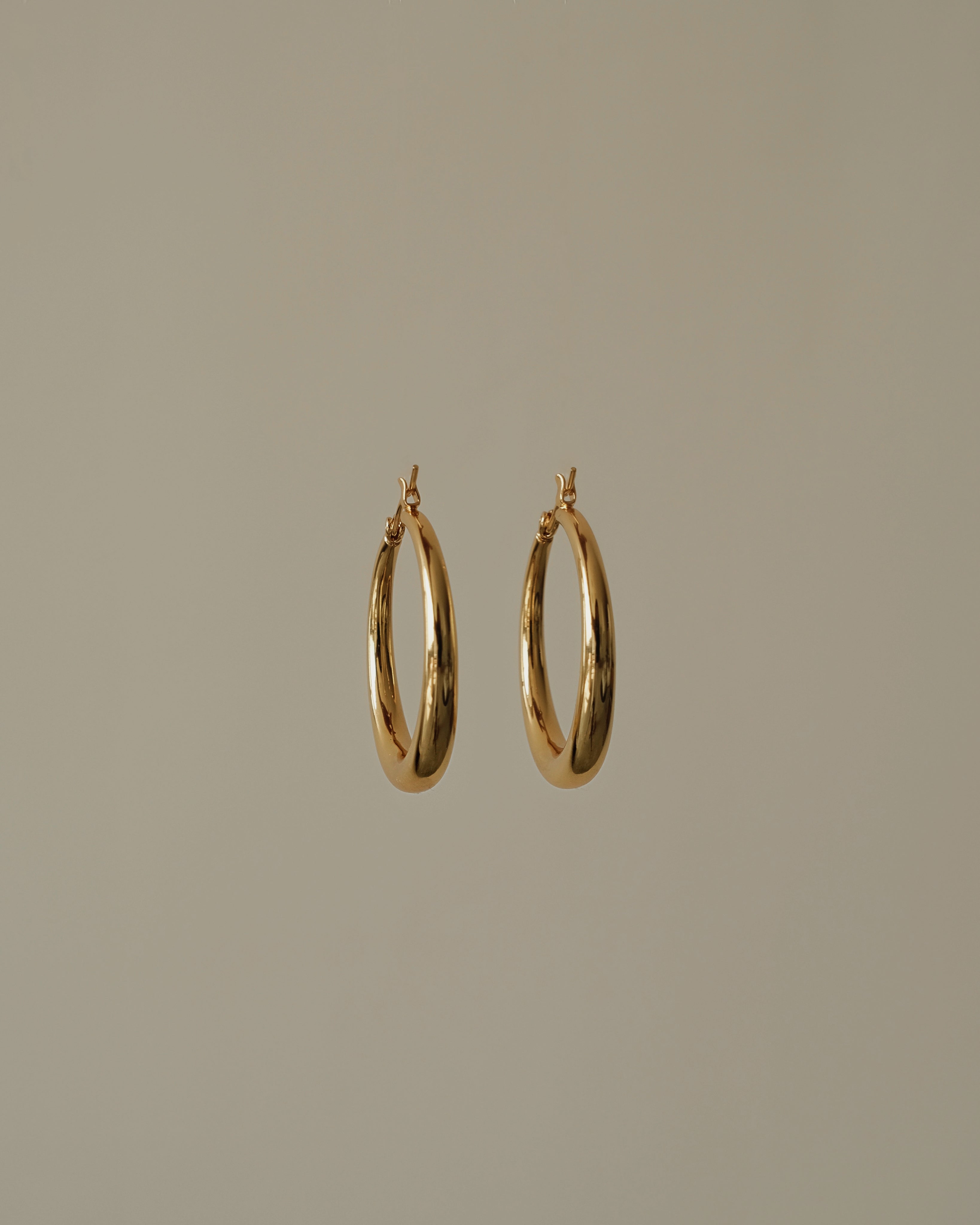 Bea Large Bold Hoop Earrings