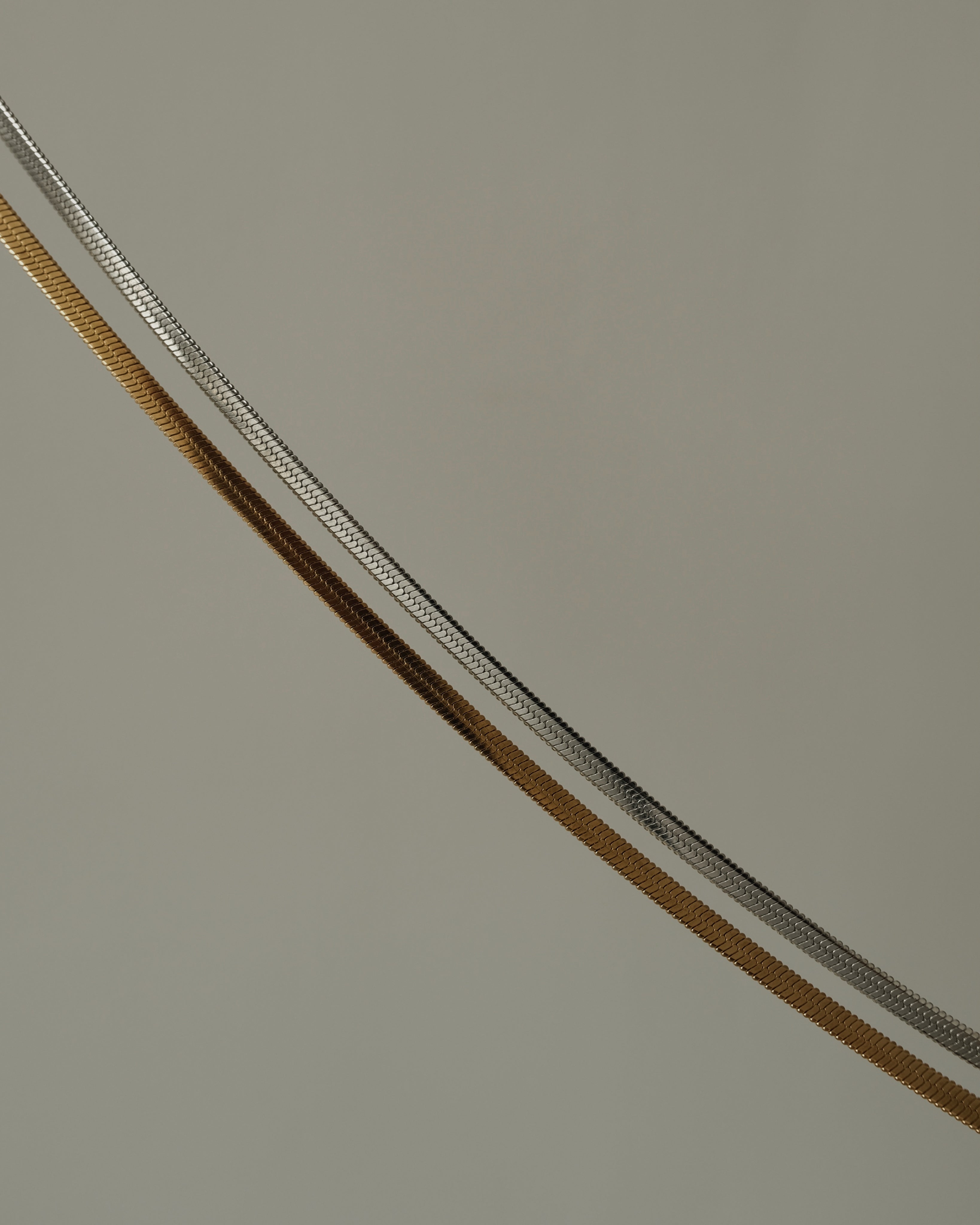 Bold Louella Herringbone Chain Choker