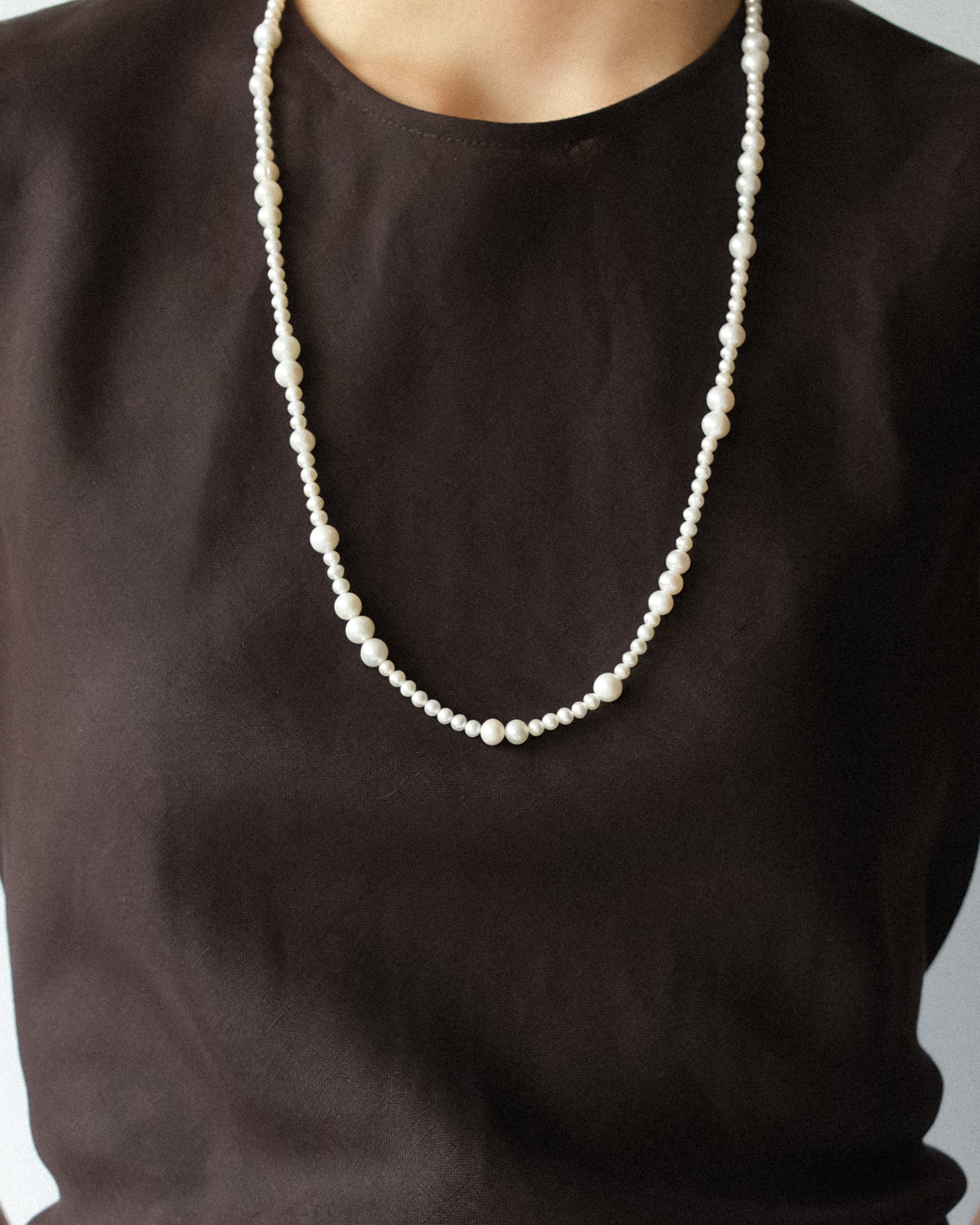 The Pond’s First Bloom Pearl Necklace