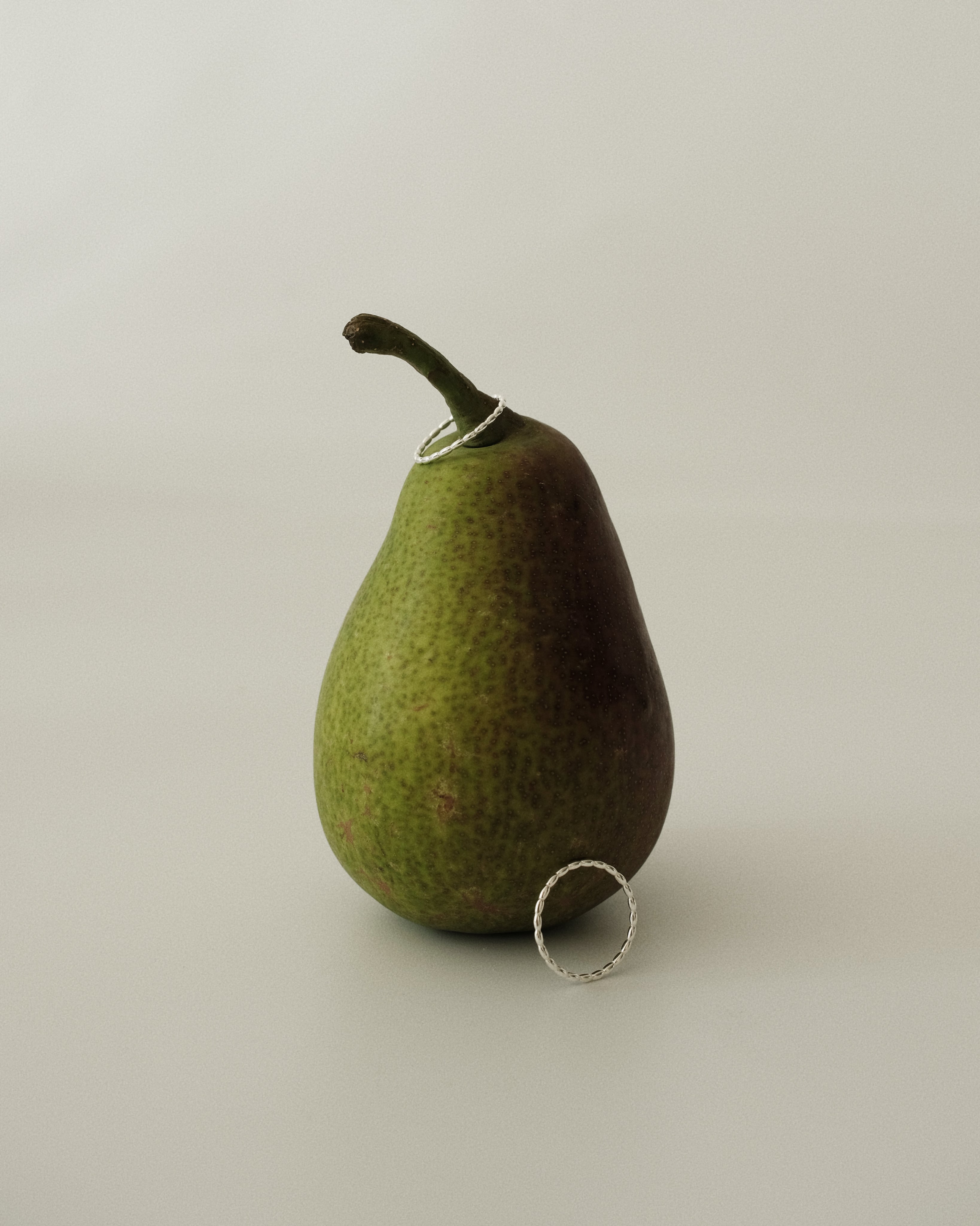 Lyra Beaded Thin Band Ring
