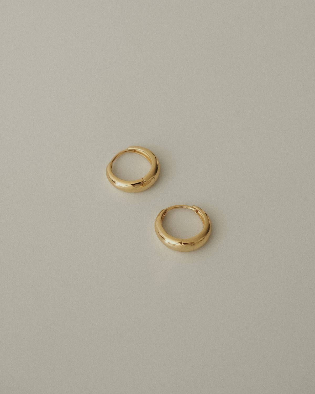 Lacie Dome Hoop Earrings