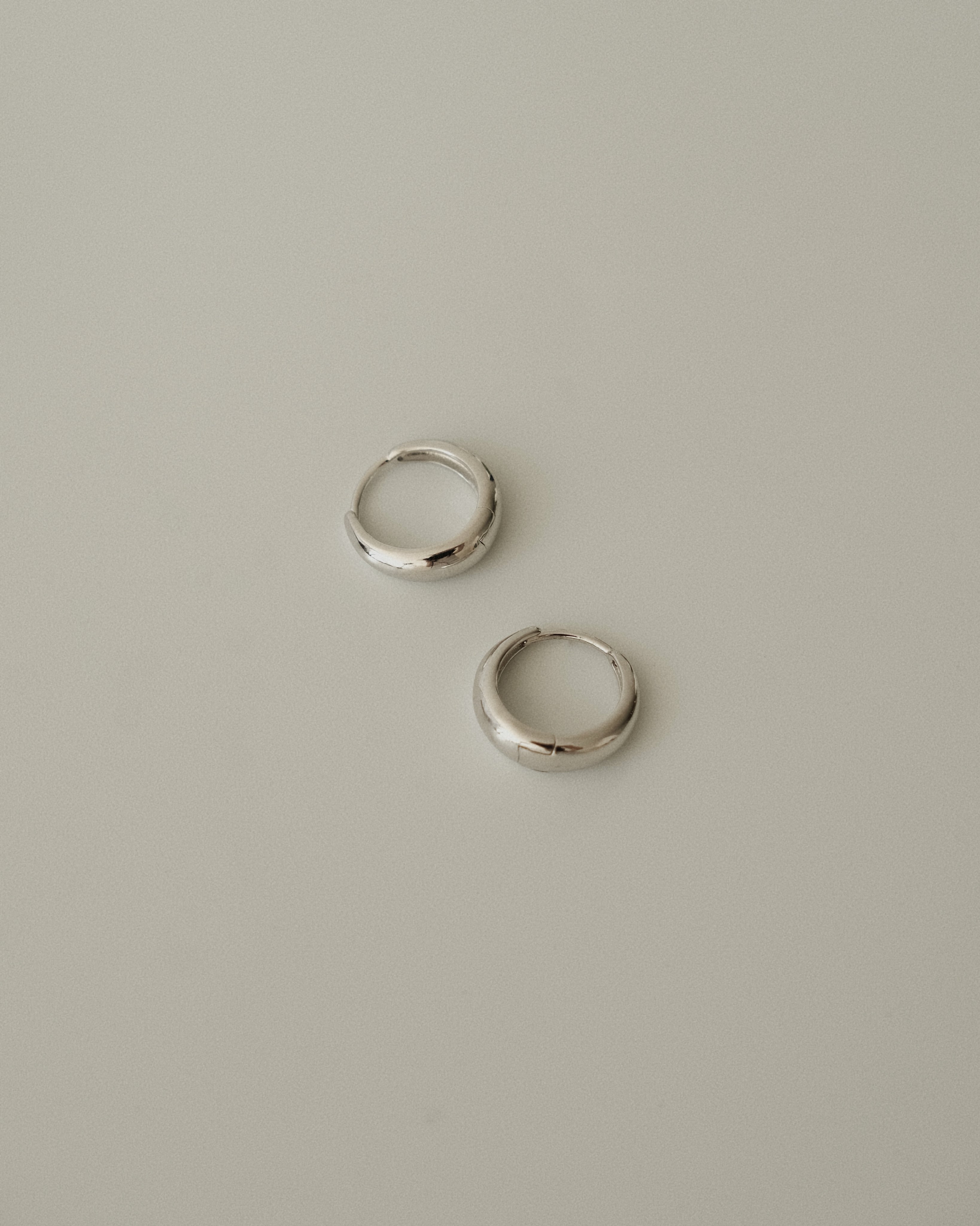 Lacie Dome Hoop Earrings