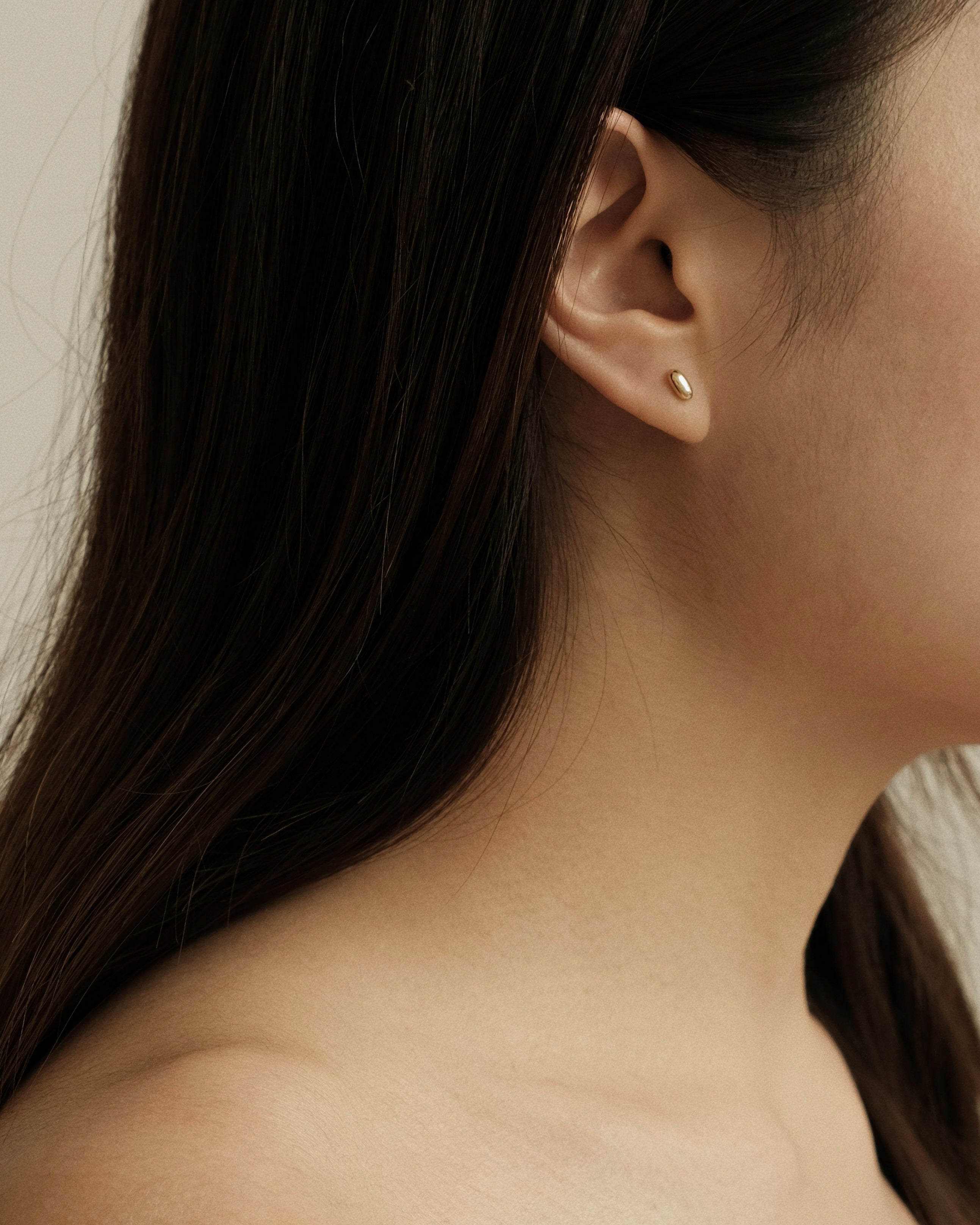 Anu Tiny Bead Stud Earrings