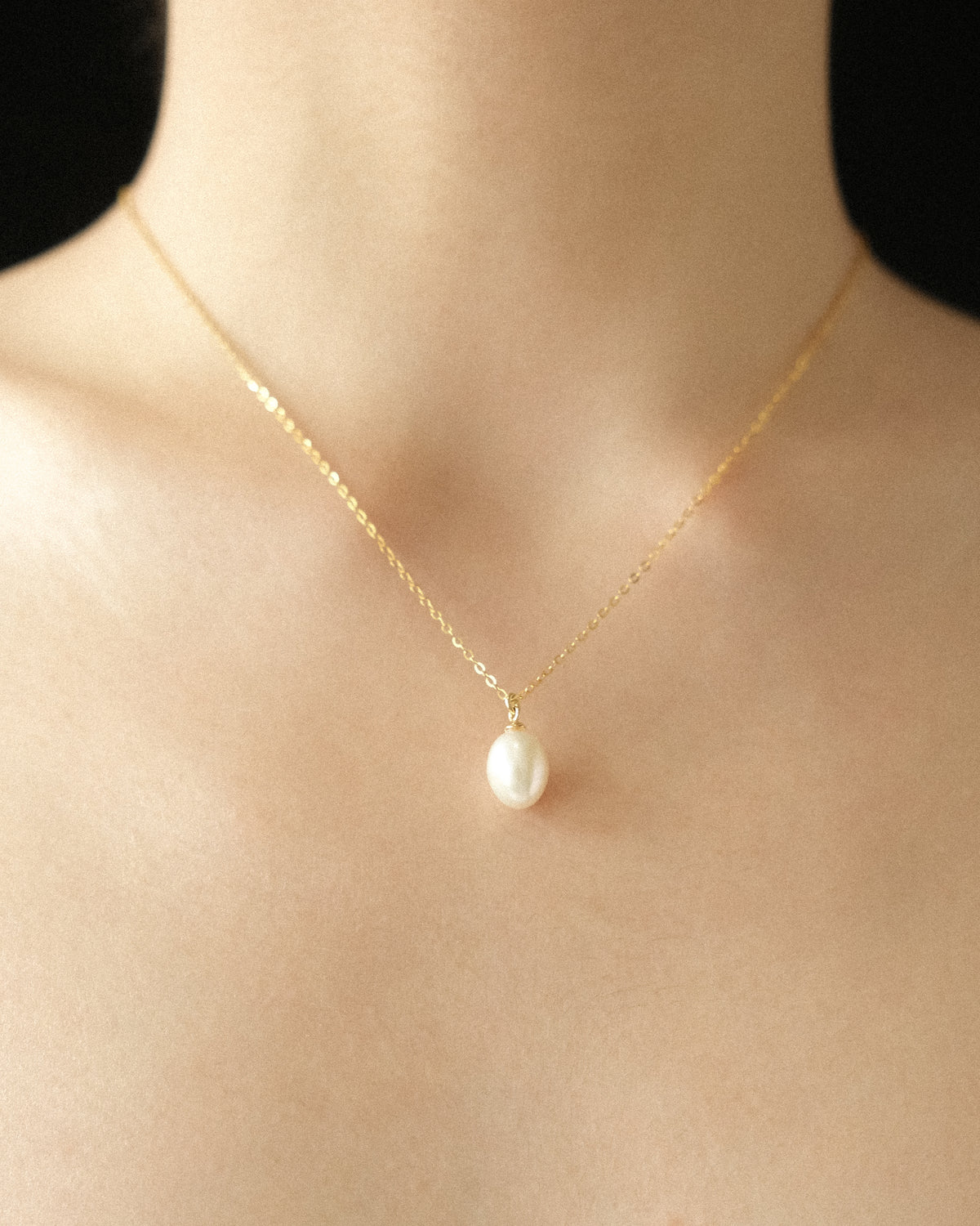Rohe Single Pearl Pendant Necklace