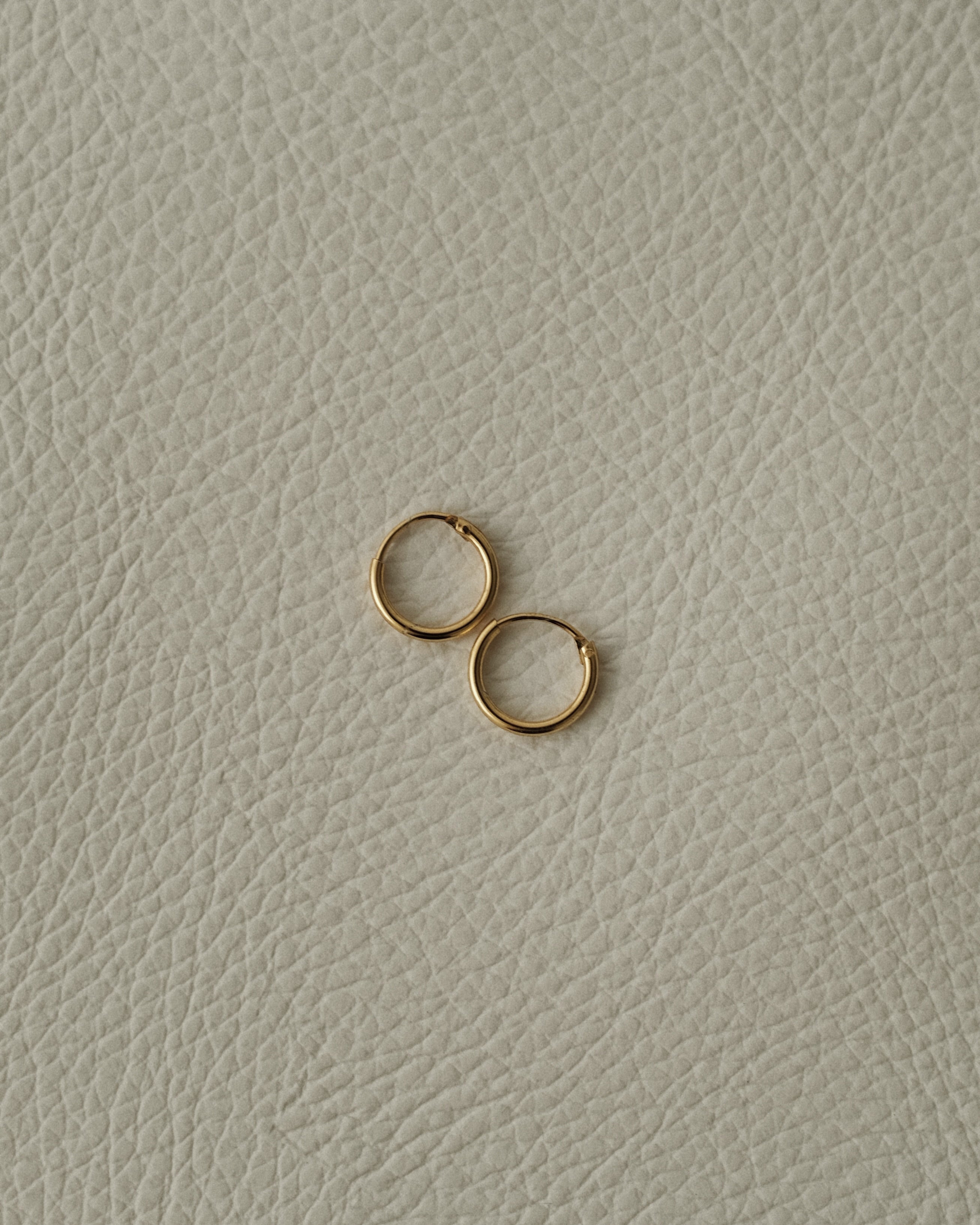 Edna Mini Huggie Hoop Earrings