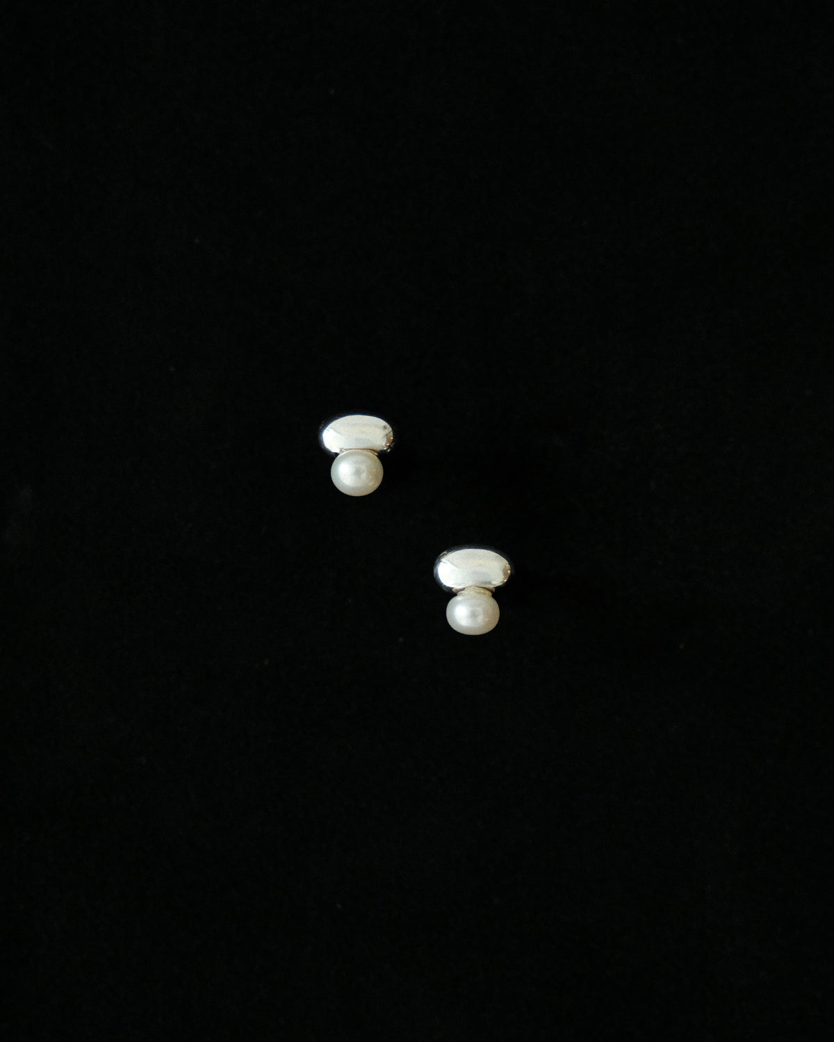 Tiny Toia Fresh Water Pearl Stud Earrings