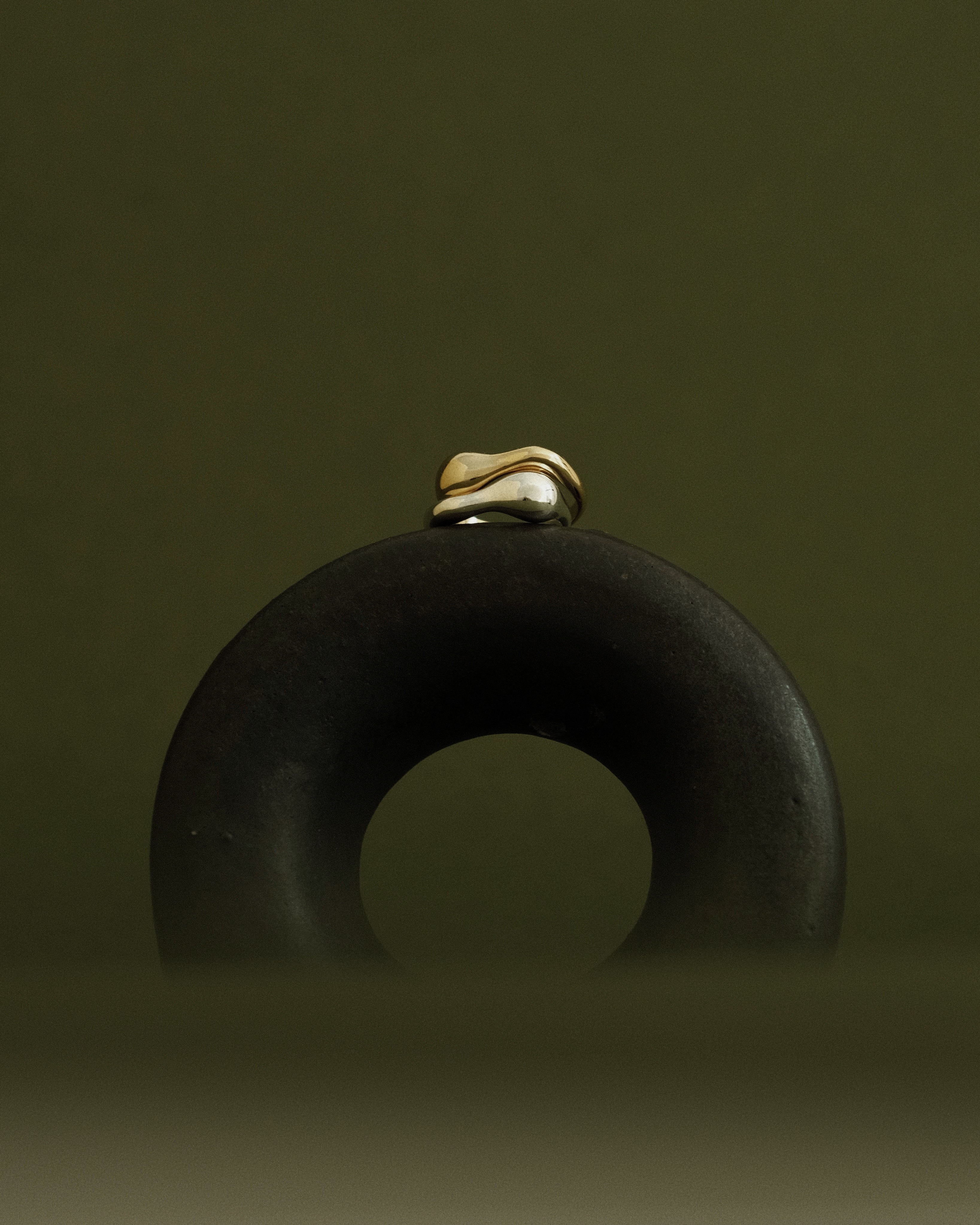 Udele Molten Stacking Ring