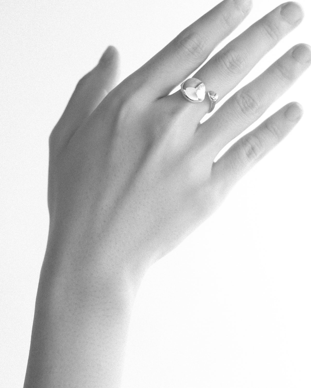 Frey Egg Drop Open Ring