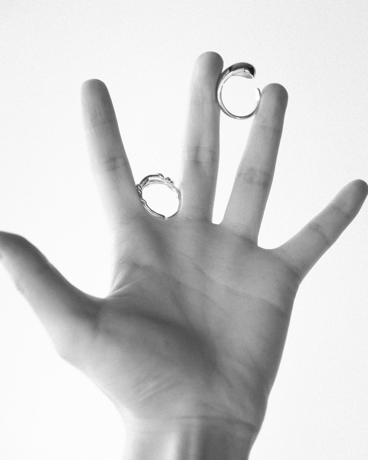 Olea Trio Crossed Vine Band Ring