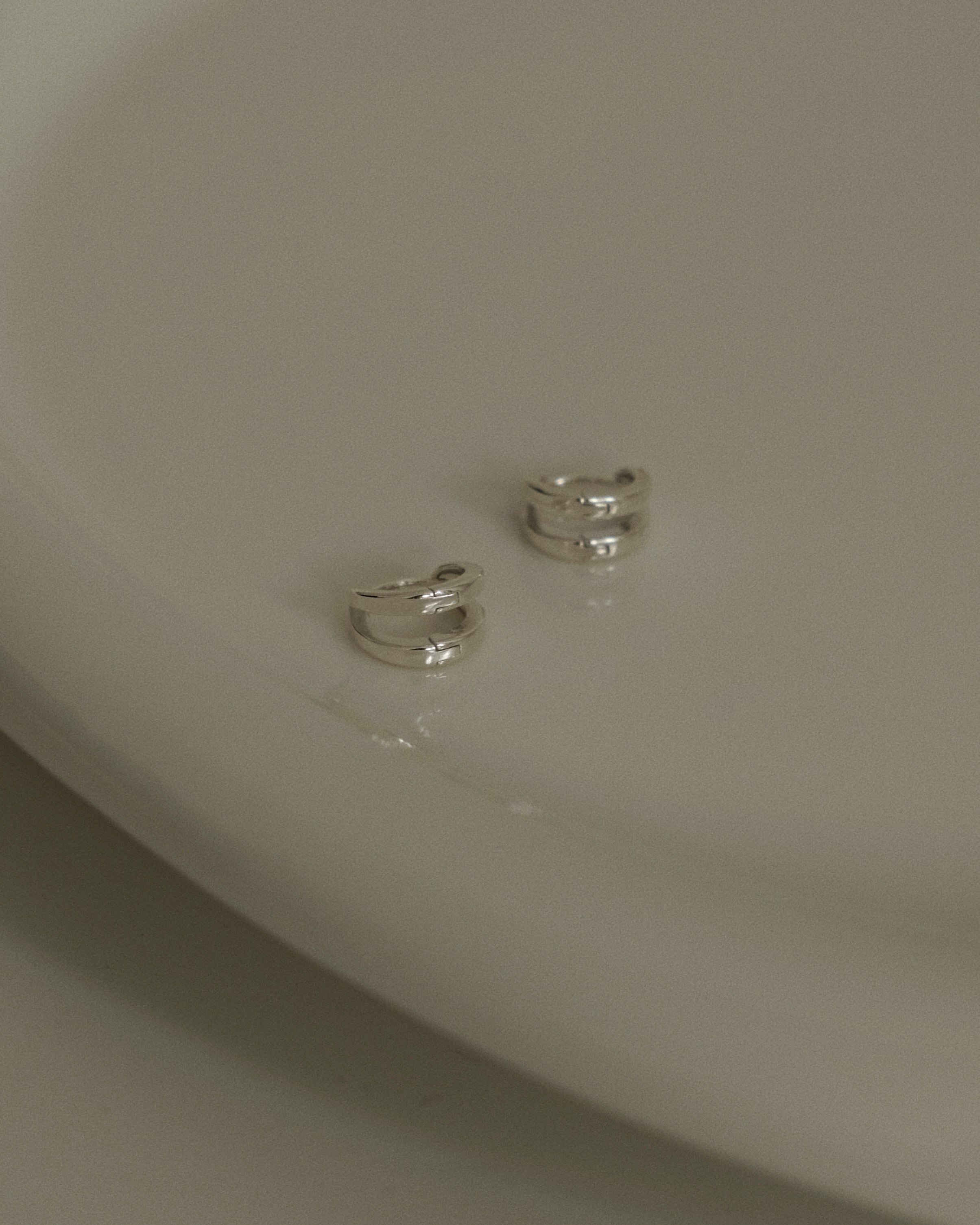 Ciel Mini Hoop Huggie Earrings
