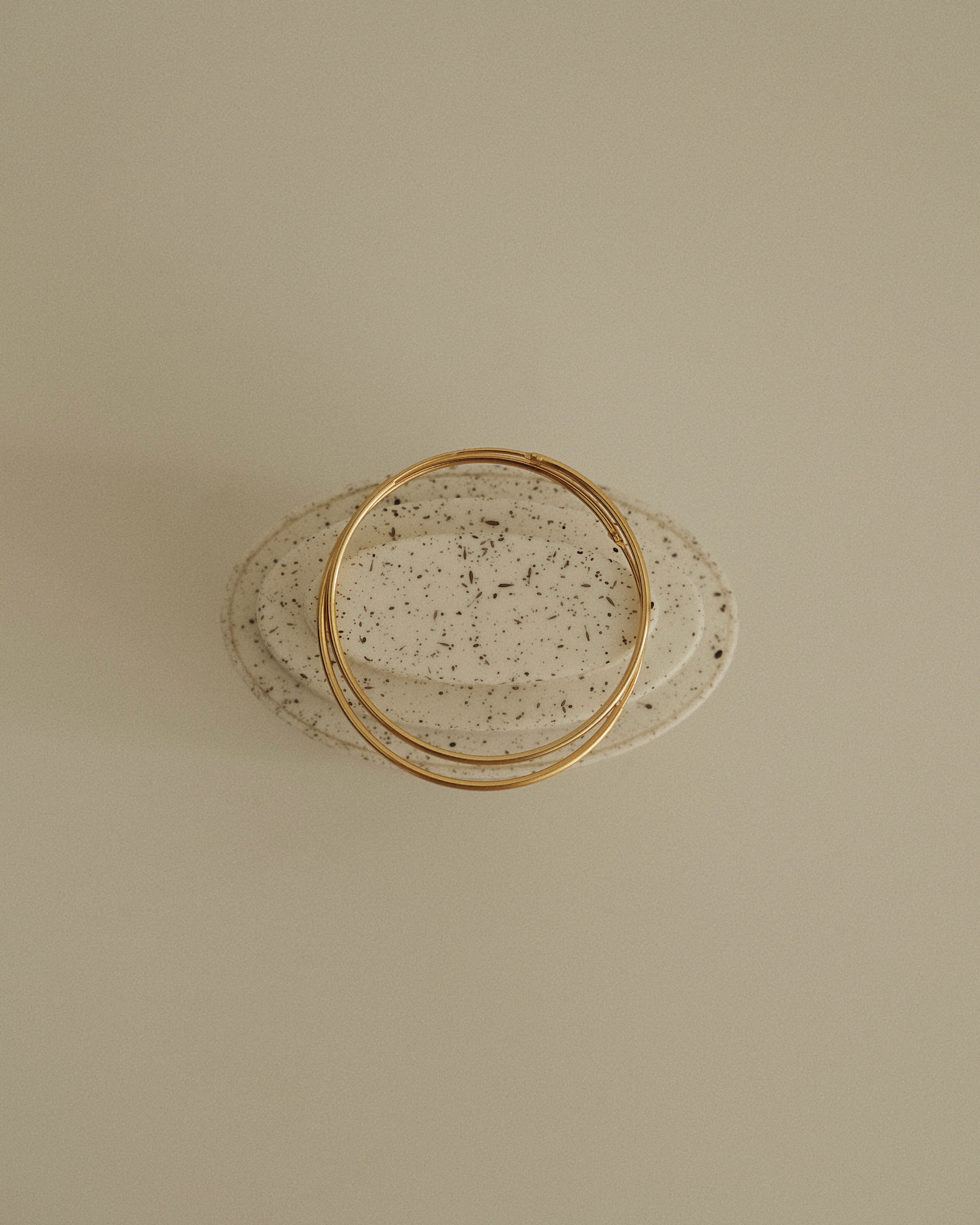 Edna Large Thin Hoop Earrings