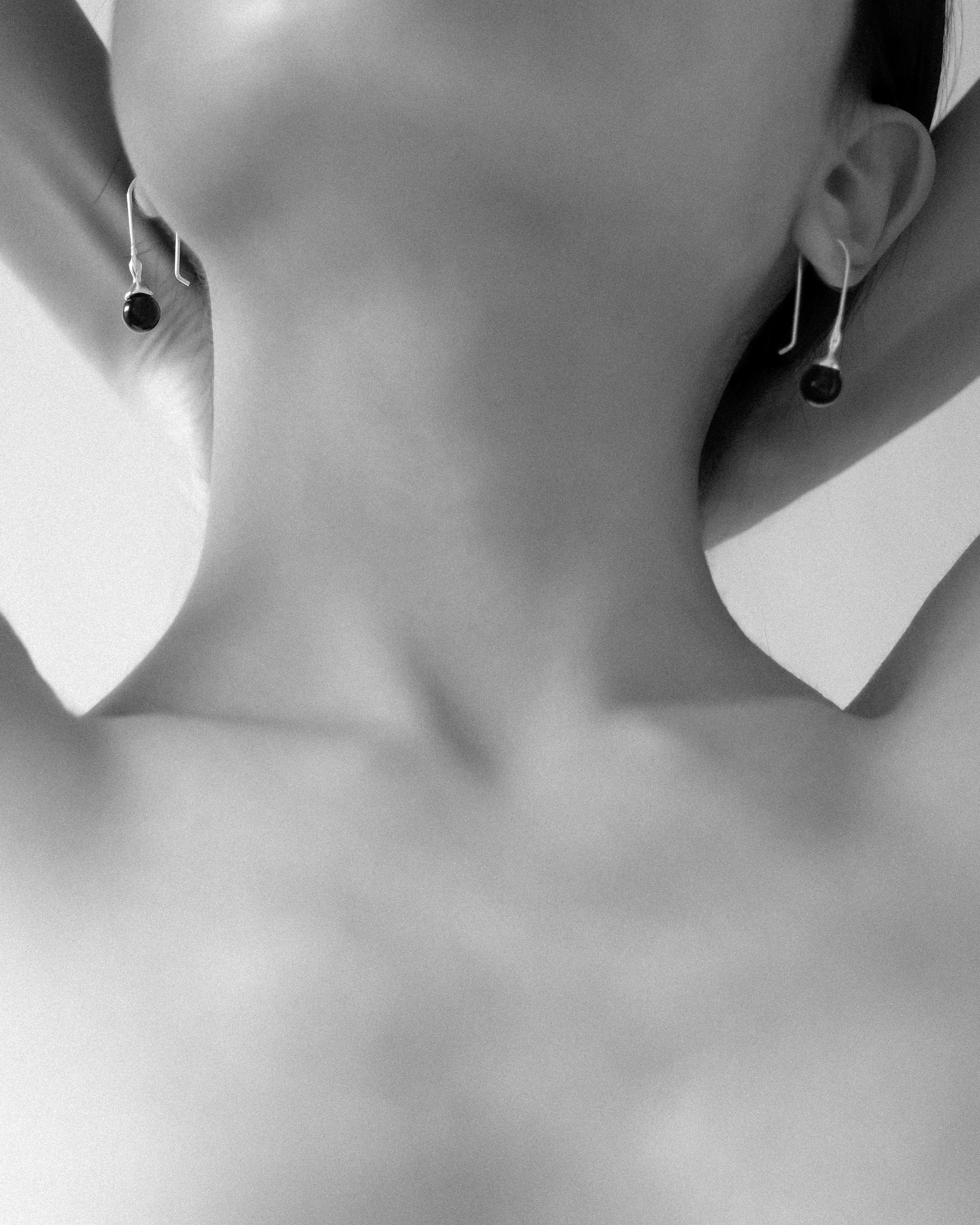 Seja Onyx Dangle Earrings