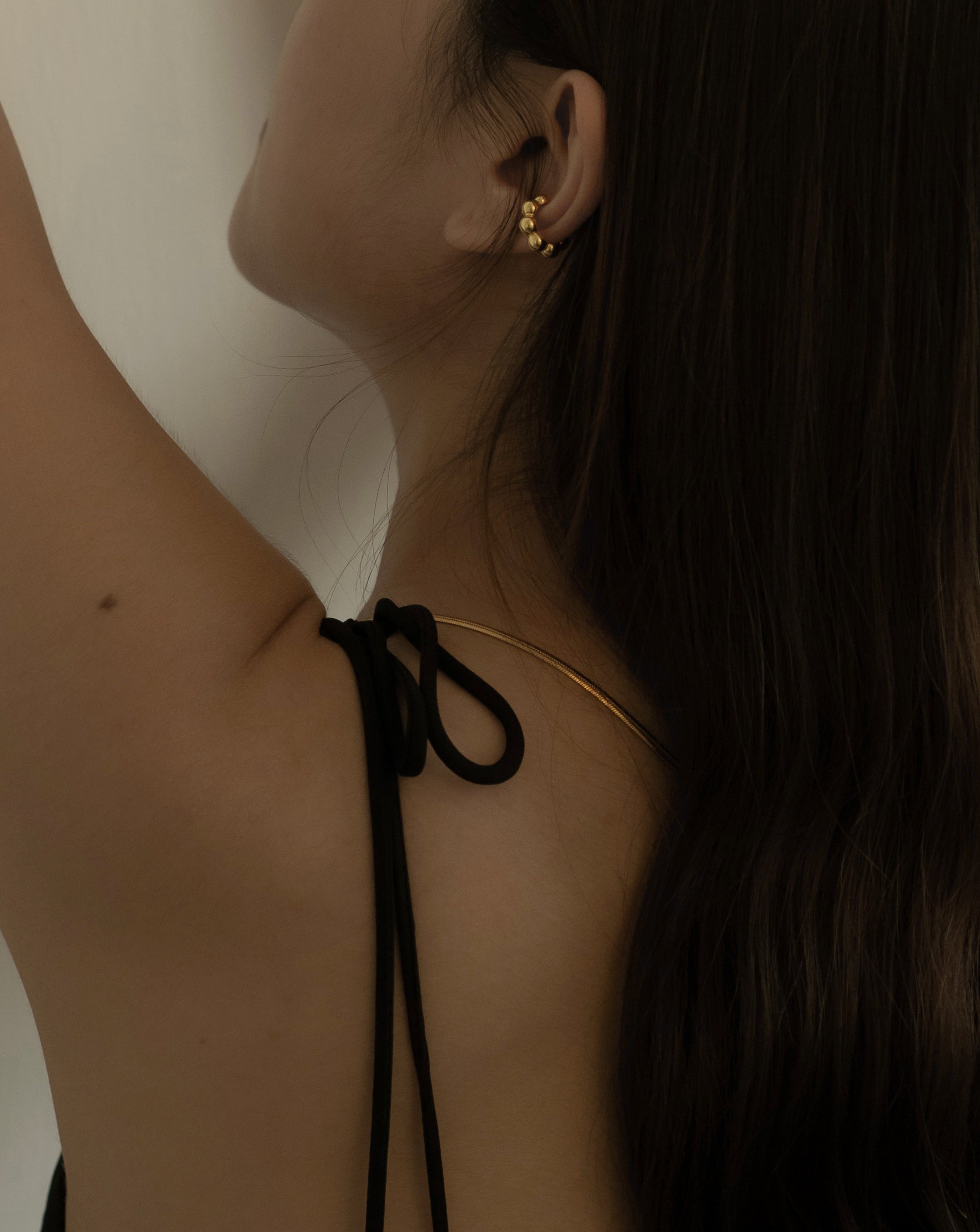 Poppy Bubble Ear Cuff