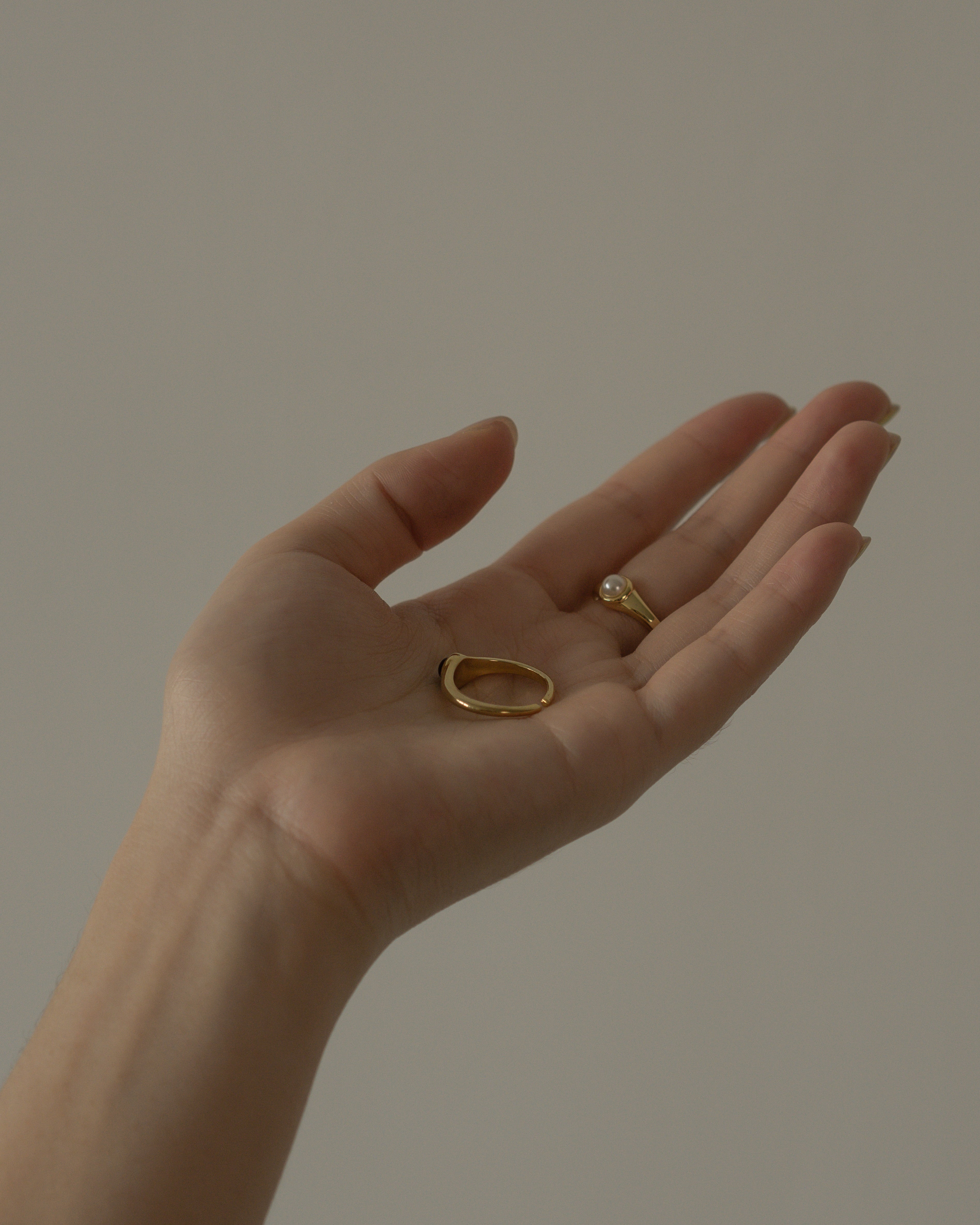 Faiza Stacking Open Ring